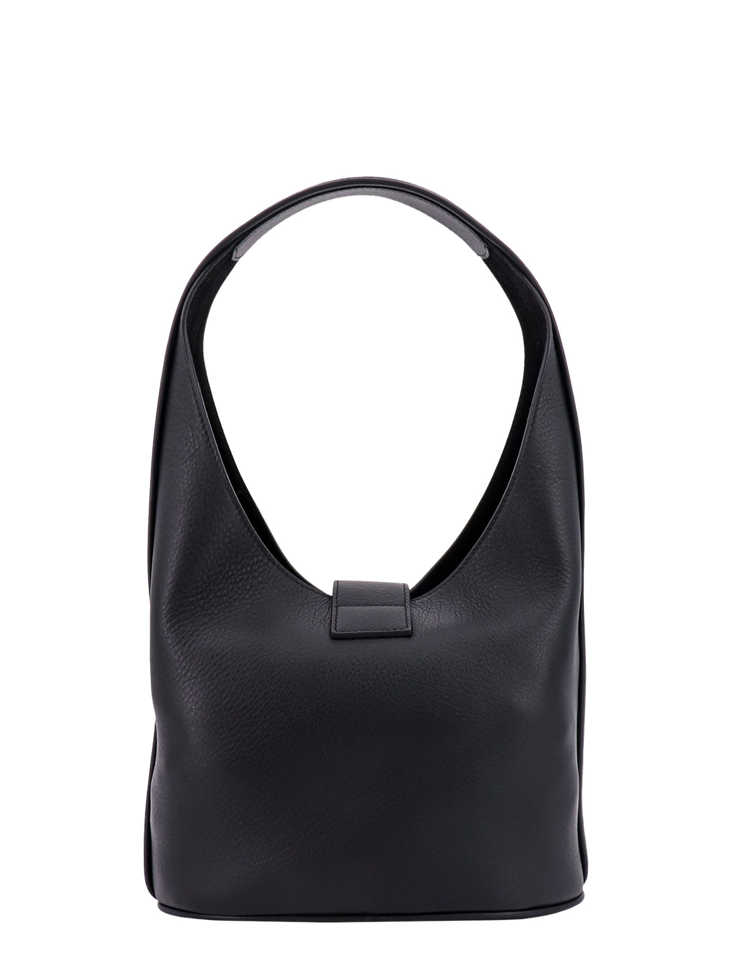 Shop Ferragamo Hobo Shoulder Bag In Black