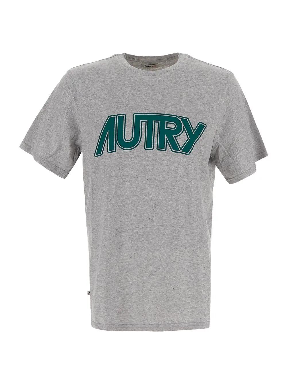 Shop Autry Cotton T-shirt In Apparel Melange