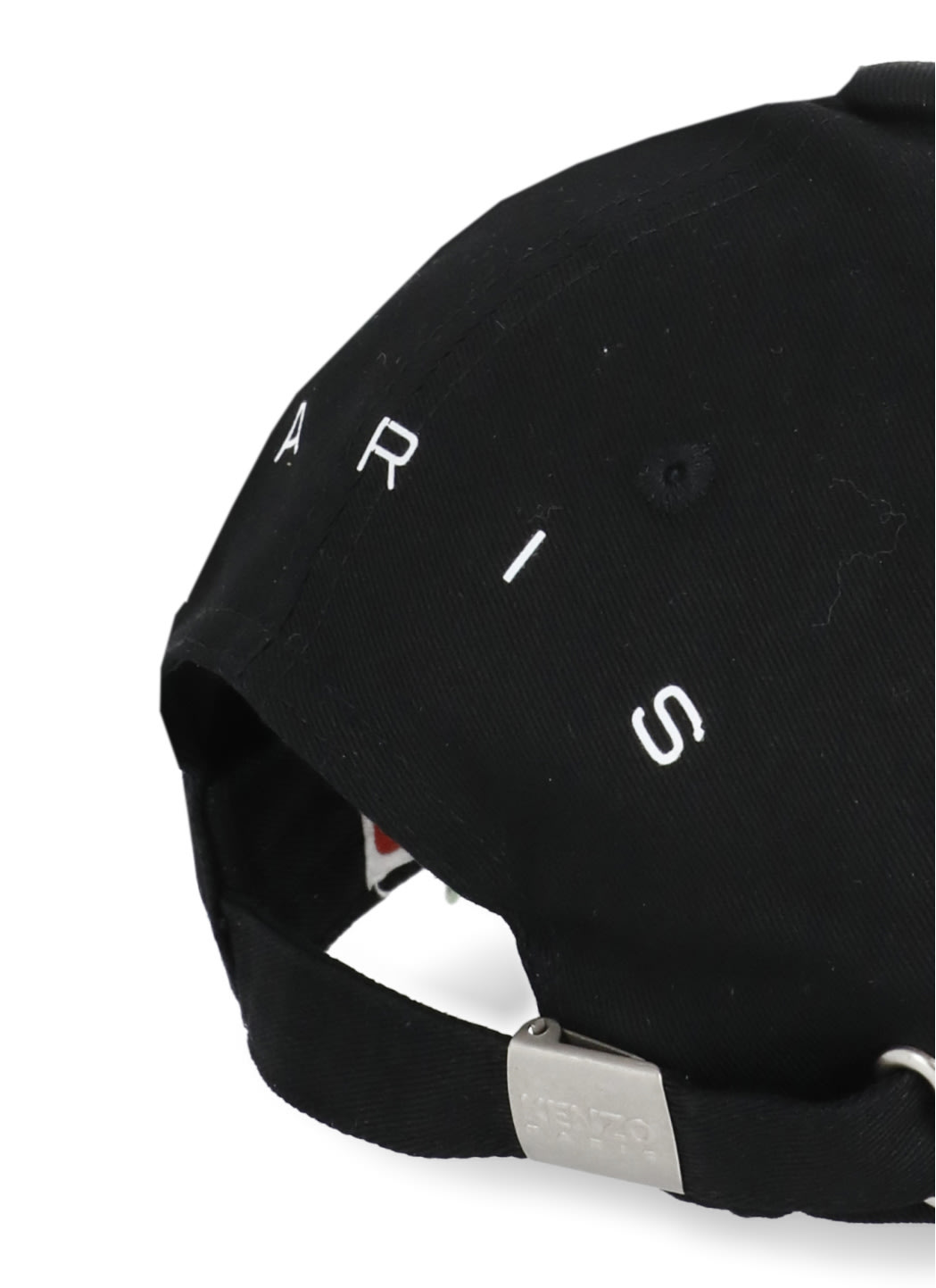 Kenzo Logo Embroidered Baseball Cap In Black
