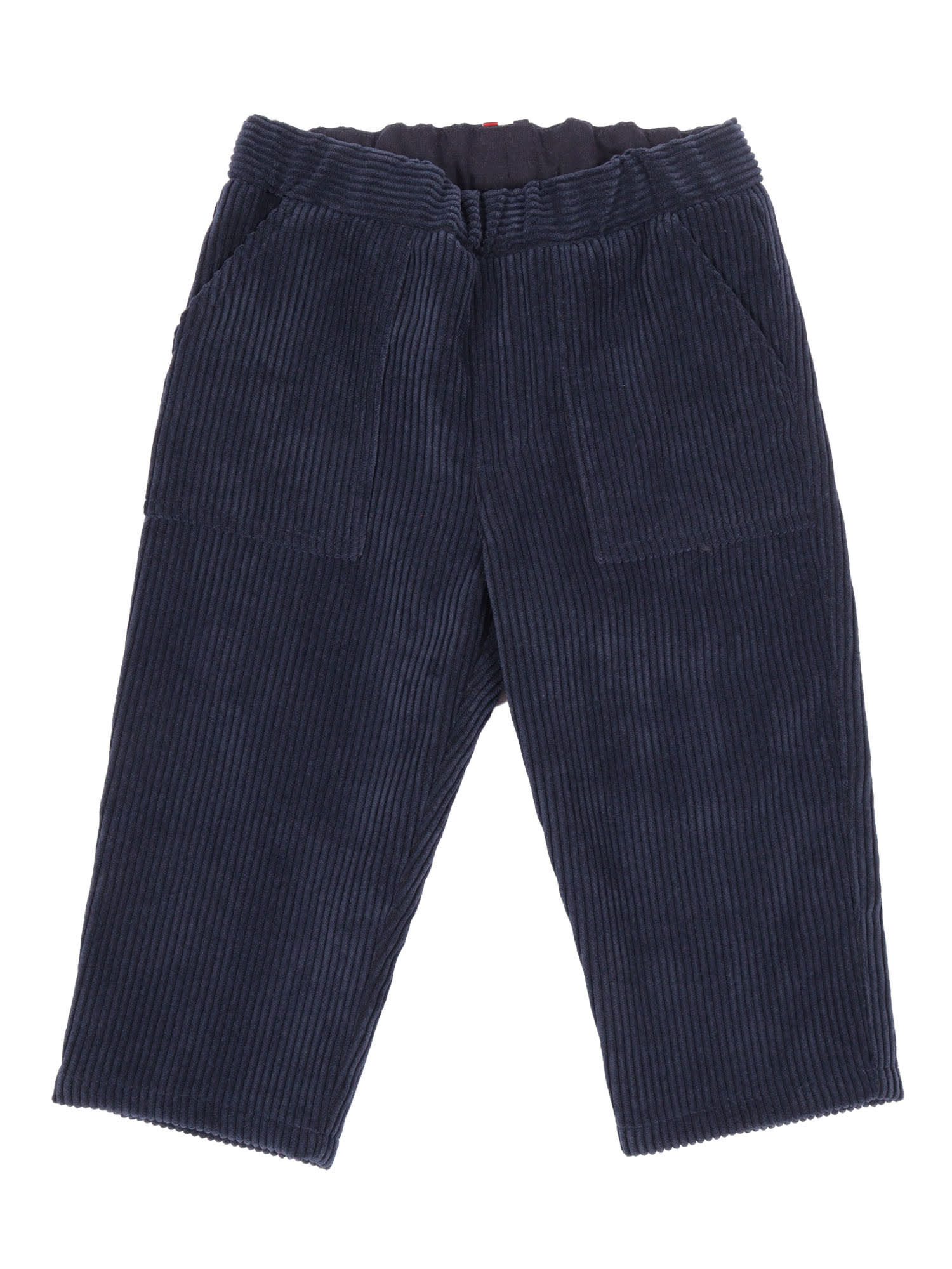Moncler Trousers In Blue