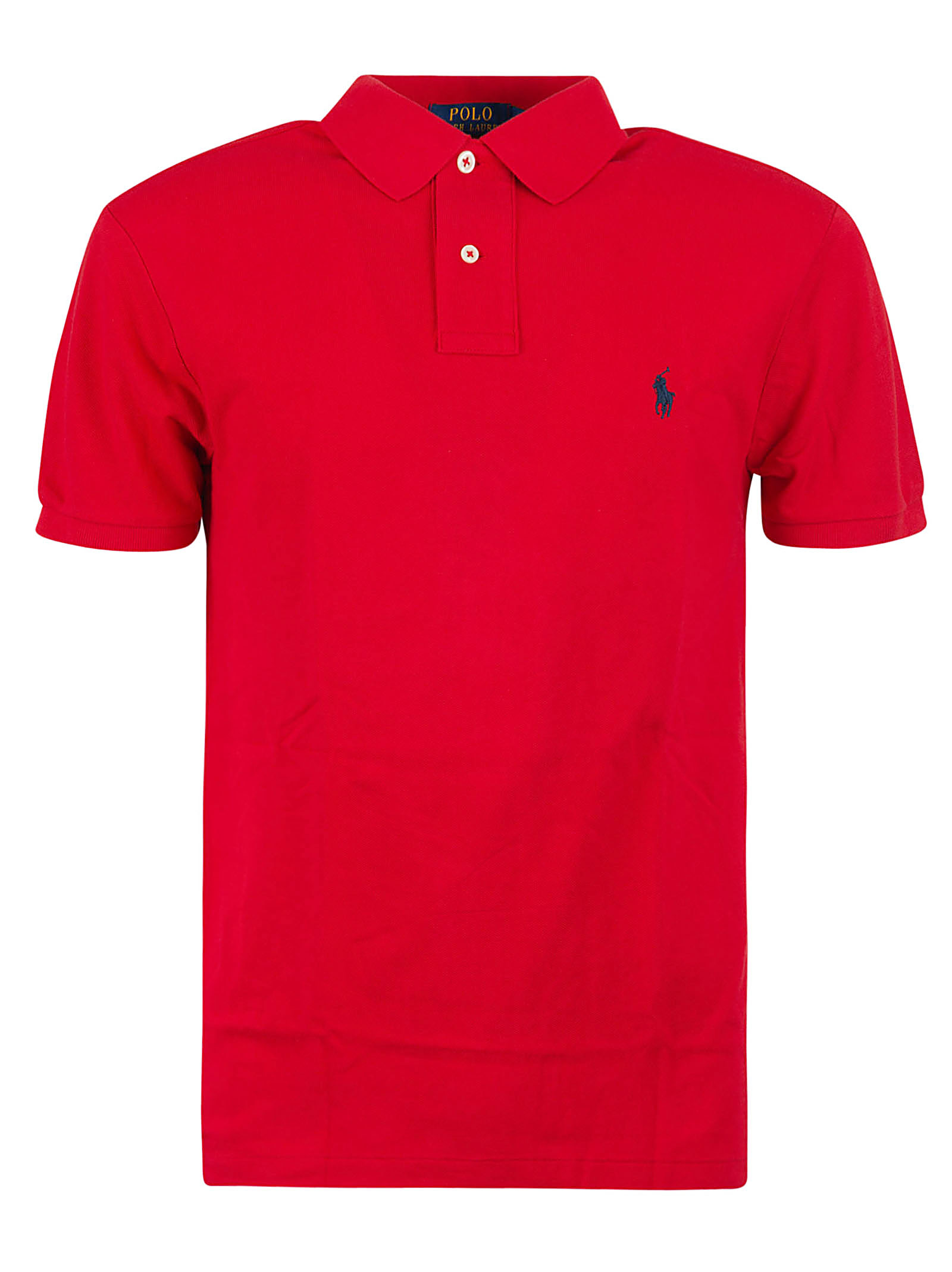 Logo Embroidered Polo Shirt