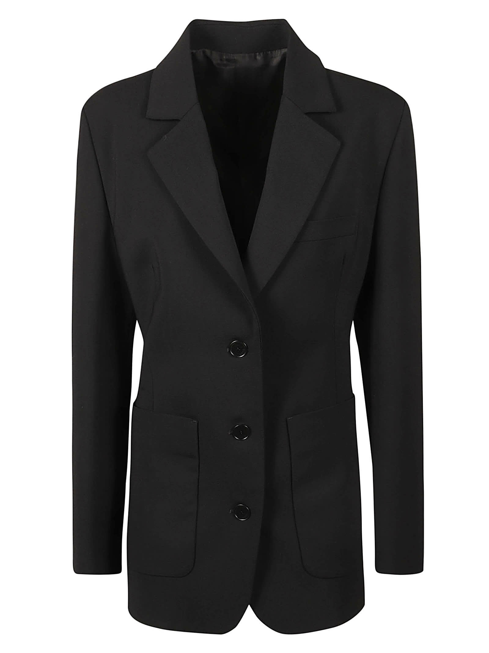 LANVIN SINGLE-BREASTED FITTED BLAZER