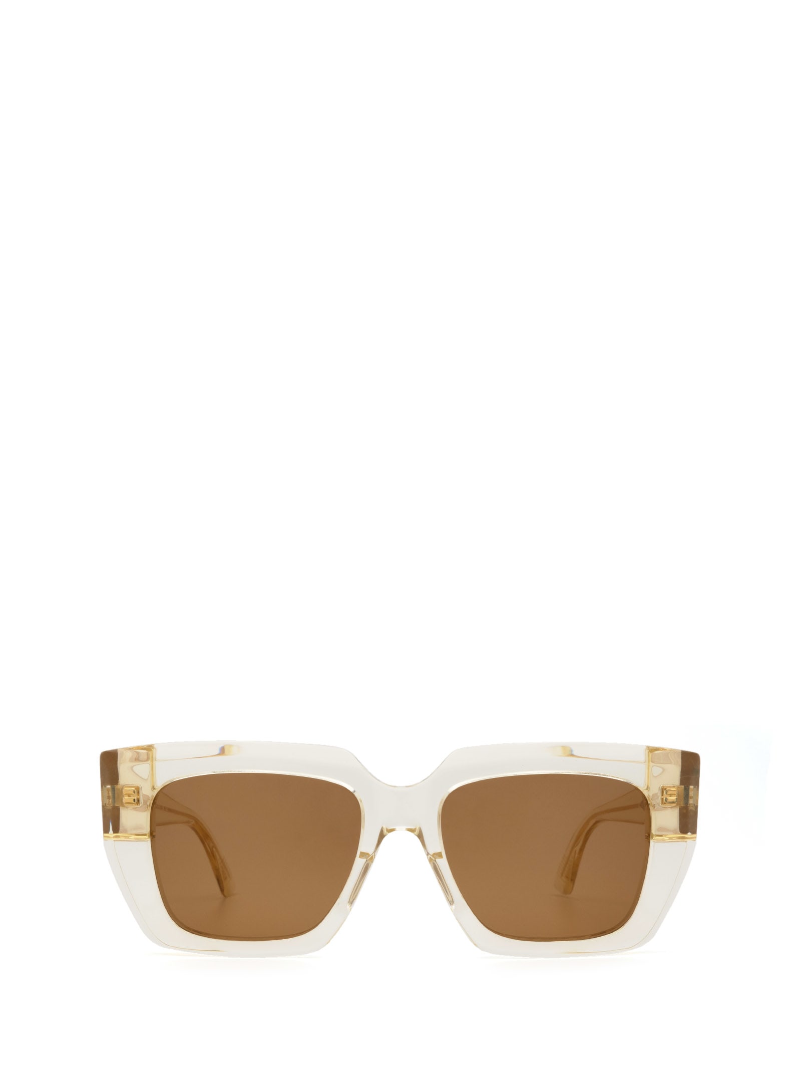 Bottega Veneta Eyewear Bv1030s Beige Sunglasses