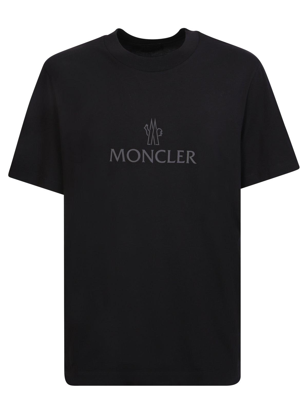 Moncler Logo-detailed Crewneck T-shirt