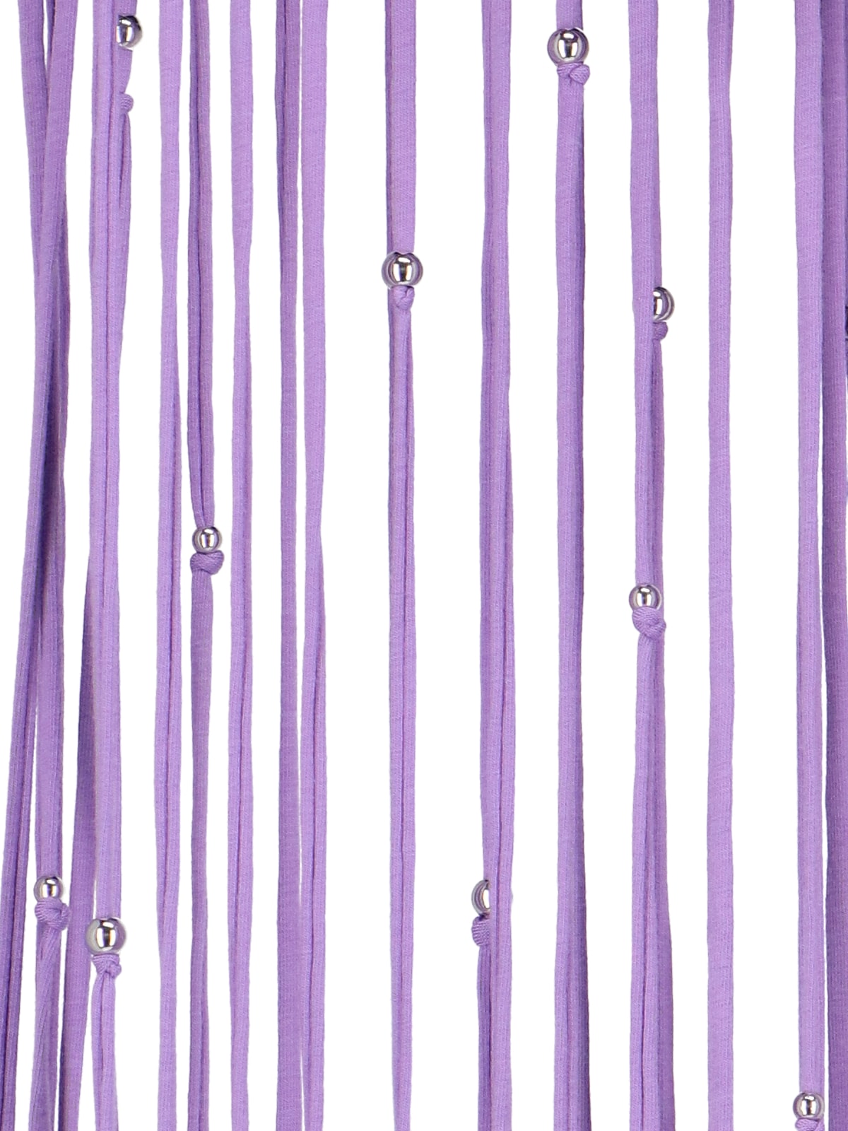 Shop Rotate Birger Christensen Fringed Maxi Skirt In Purple