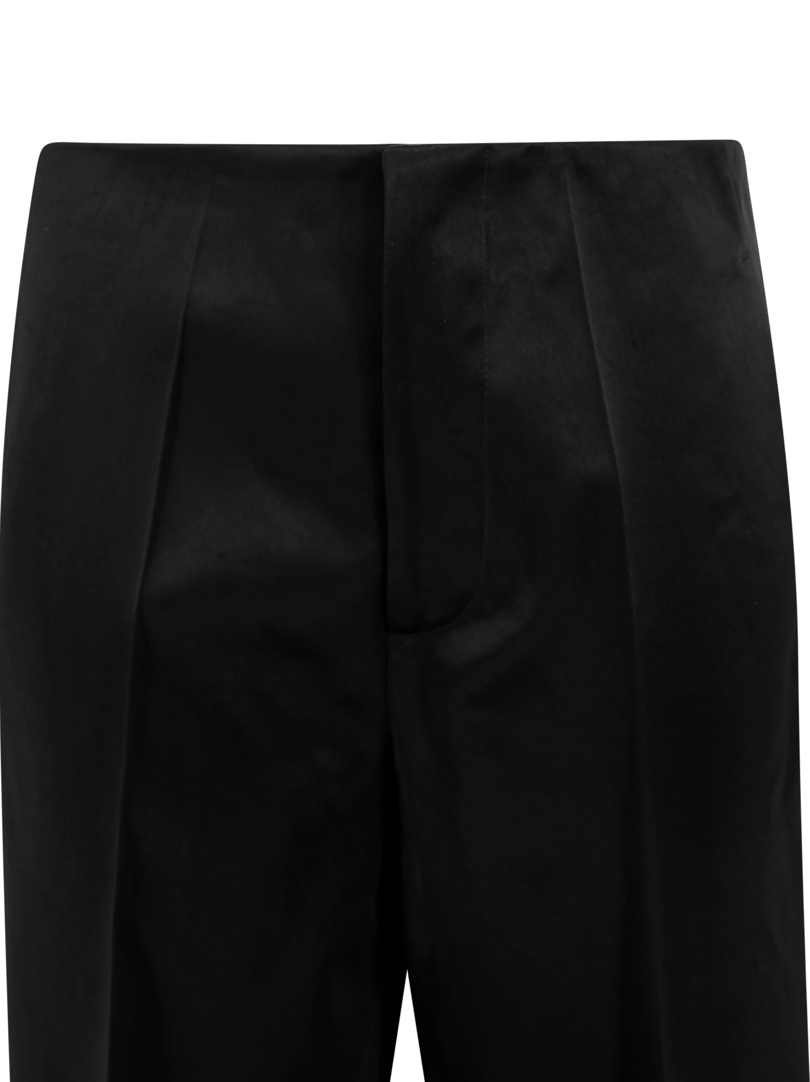 Philosophy Di Lorenzo Serafini Wide-leg Trousers In Black