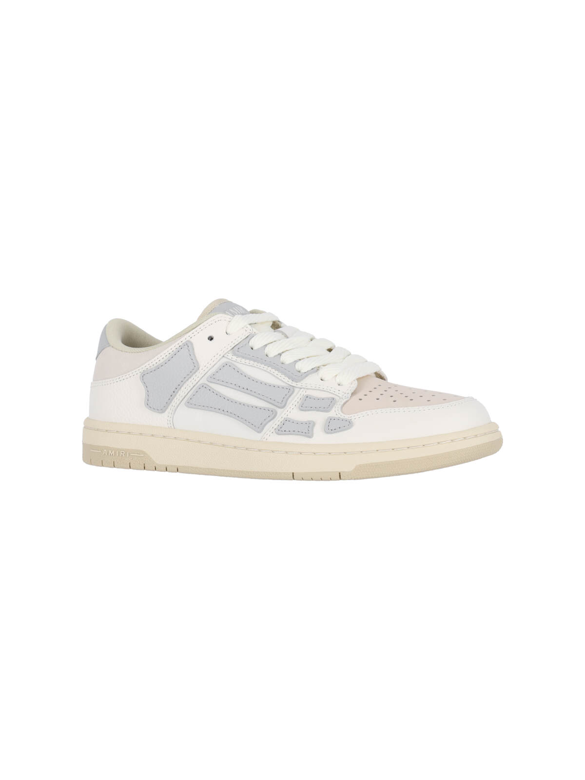 Amiri Skel Top Low Sneakers In Neutral