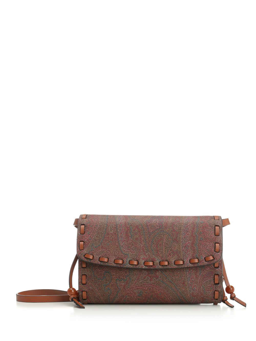 Etro Mini Arnica 1984 Paisley-printed Crossbody Bag In Brown