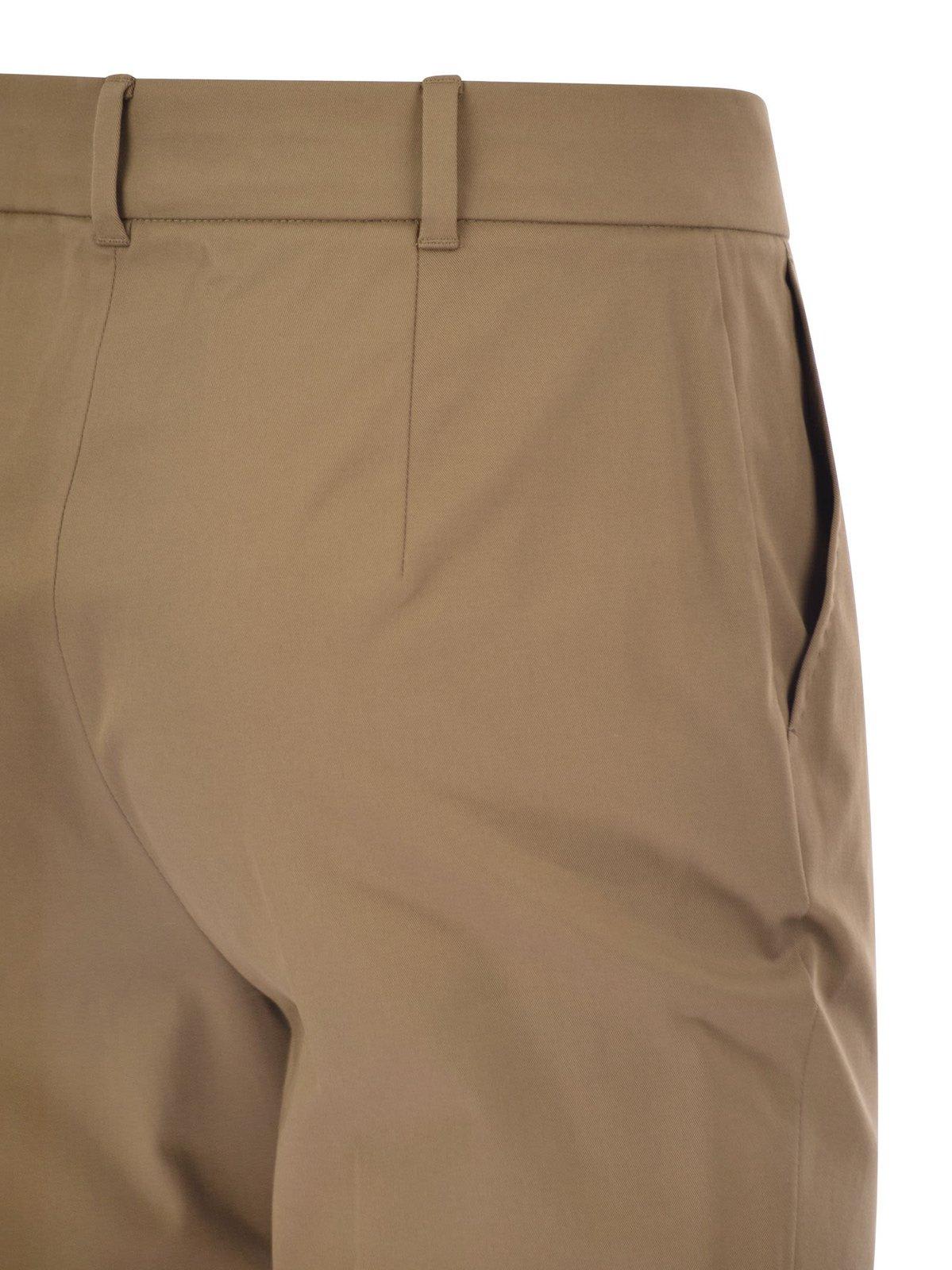 Shop Max Mara High Waist Straight Leg Trousers  Studio