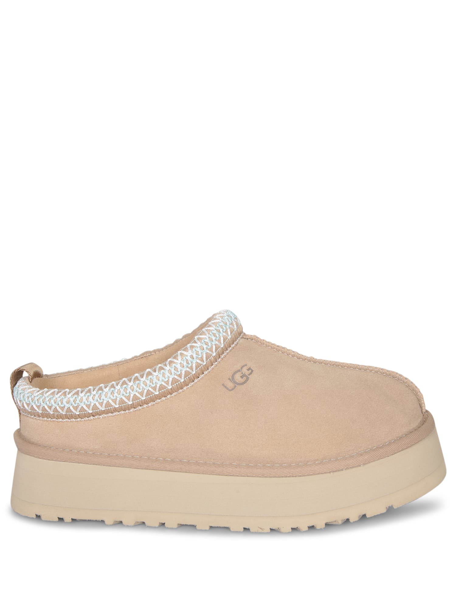 Loafers In Beige Suede