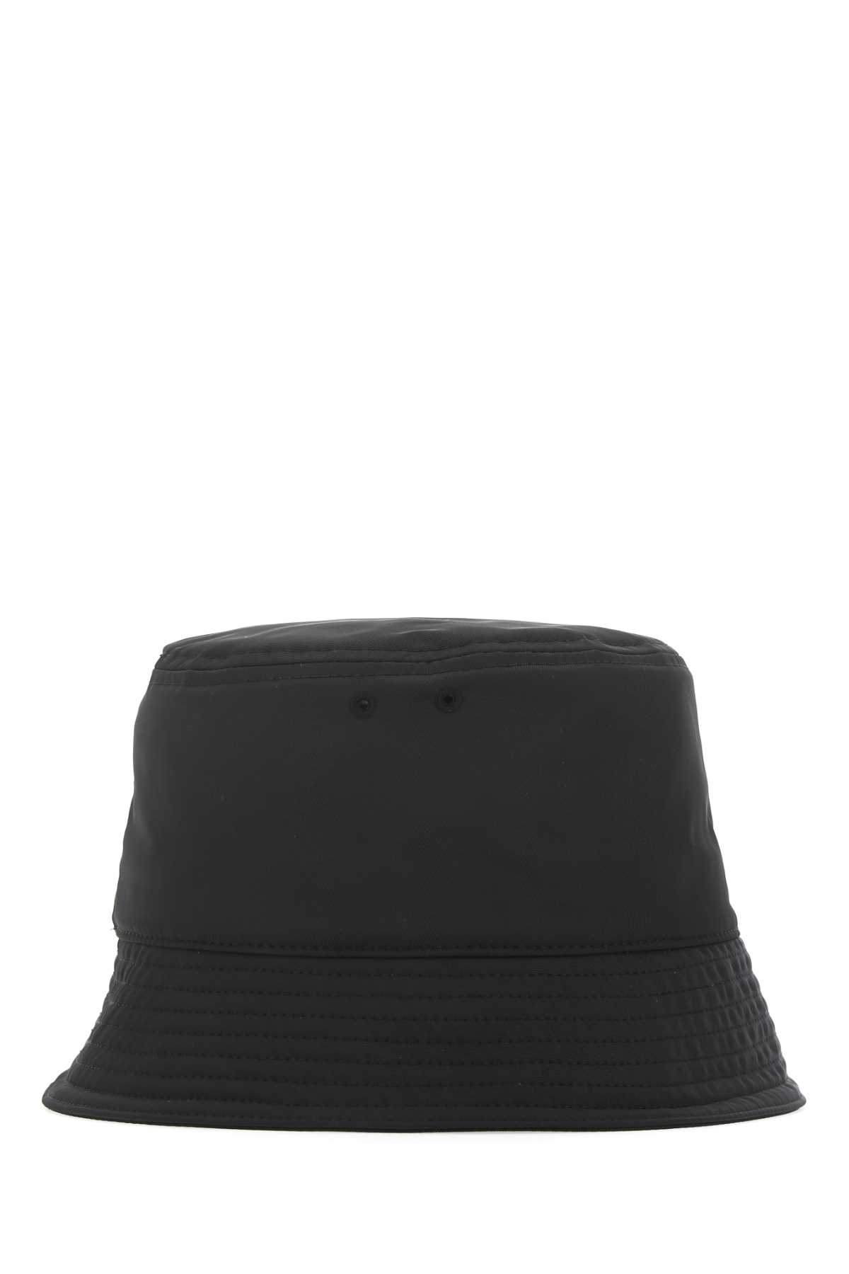 Valentino Garavani Black Polyester Hat In 0no