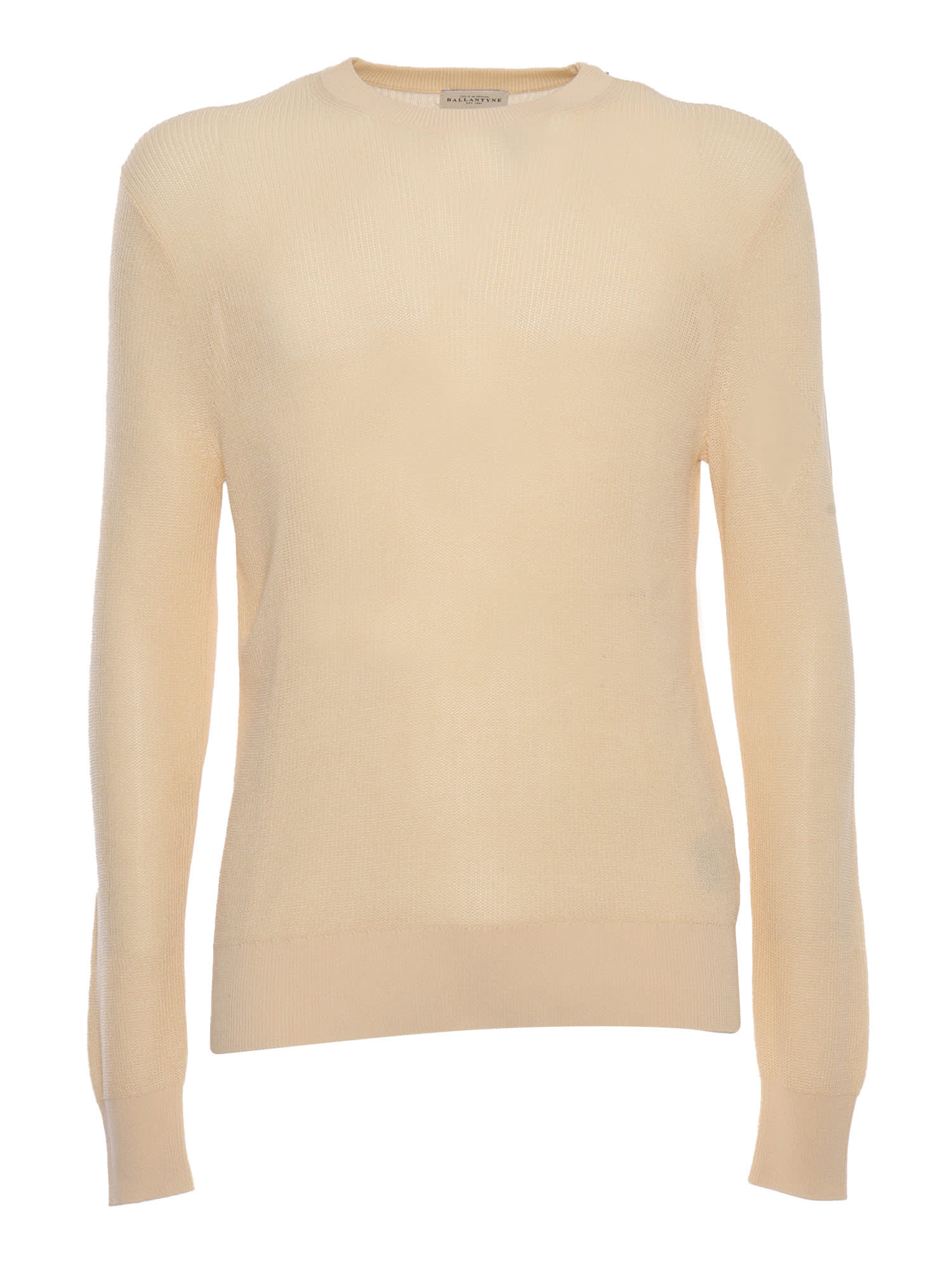 Shop Ballantyne Ocher Pullover In Beige