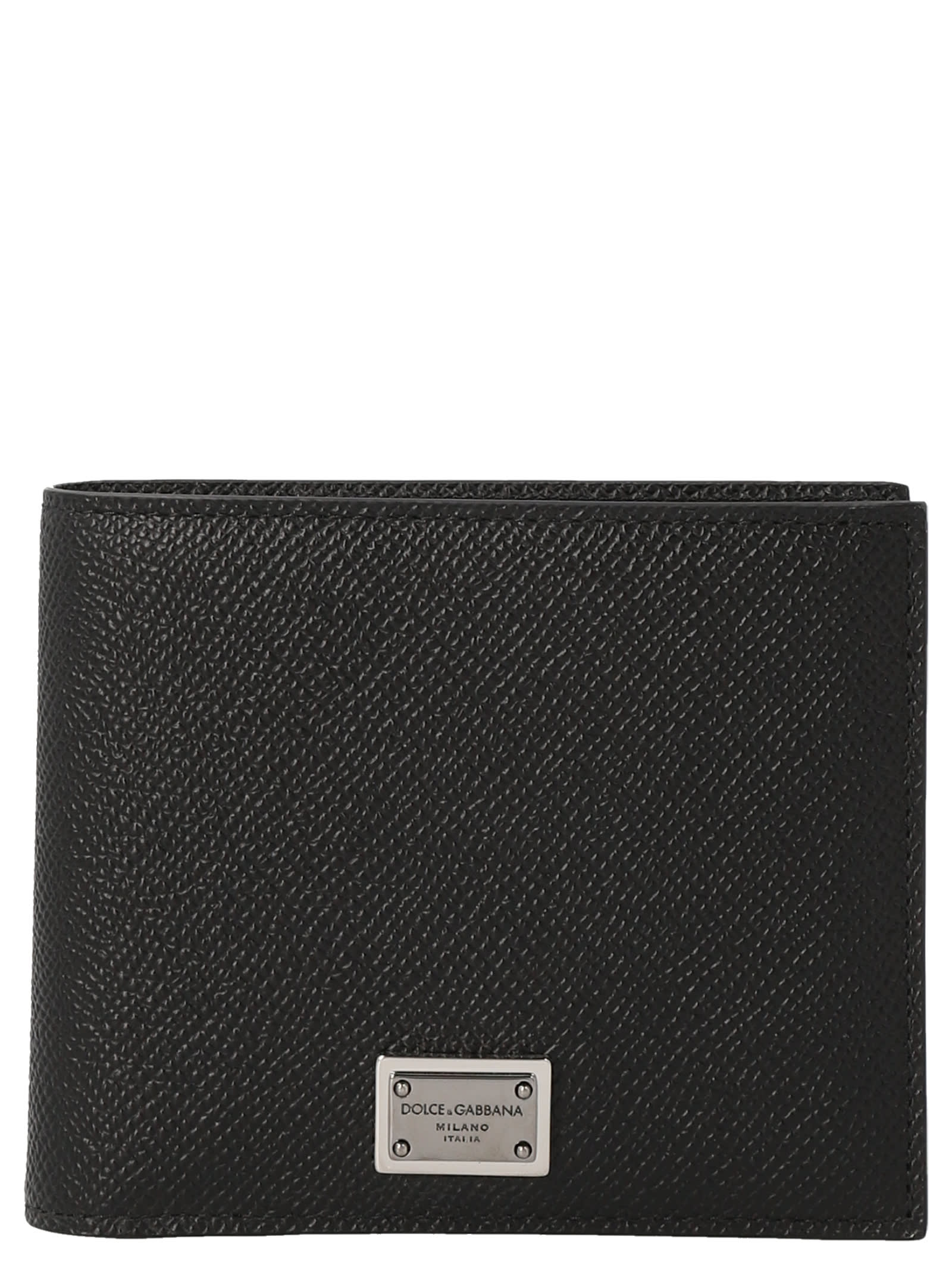 DOLCE & GABBANA LOGO PLAQUE WALLET