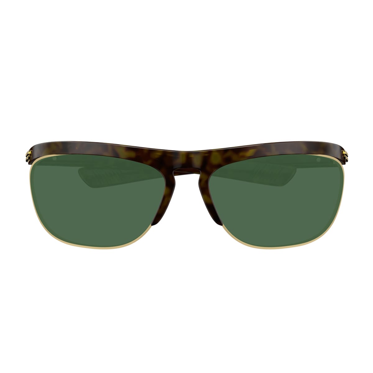 Bottega Veneta Bv1348s Linea Speed Rectangular 002 Havana Green Sunglasses