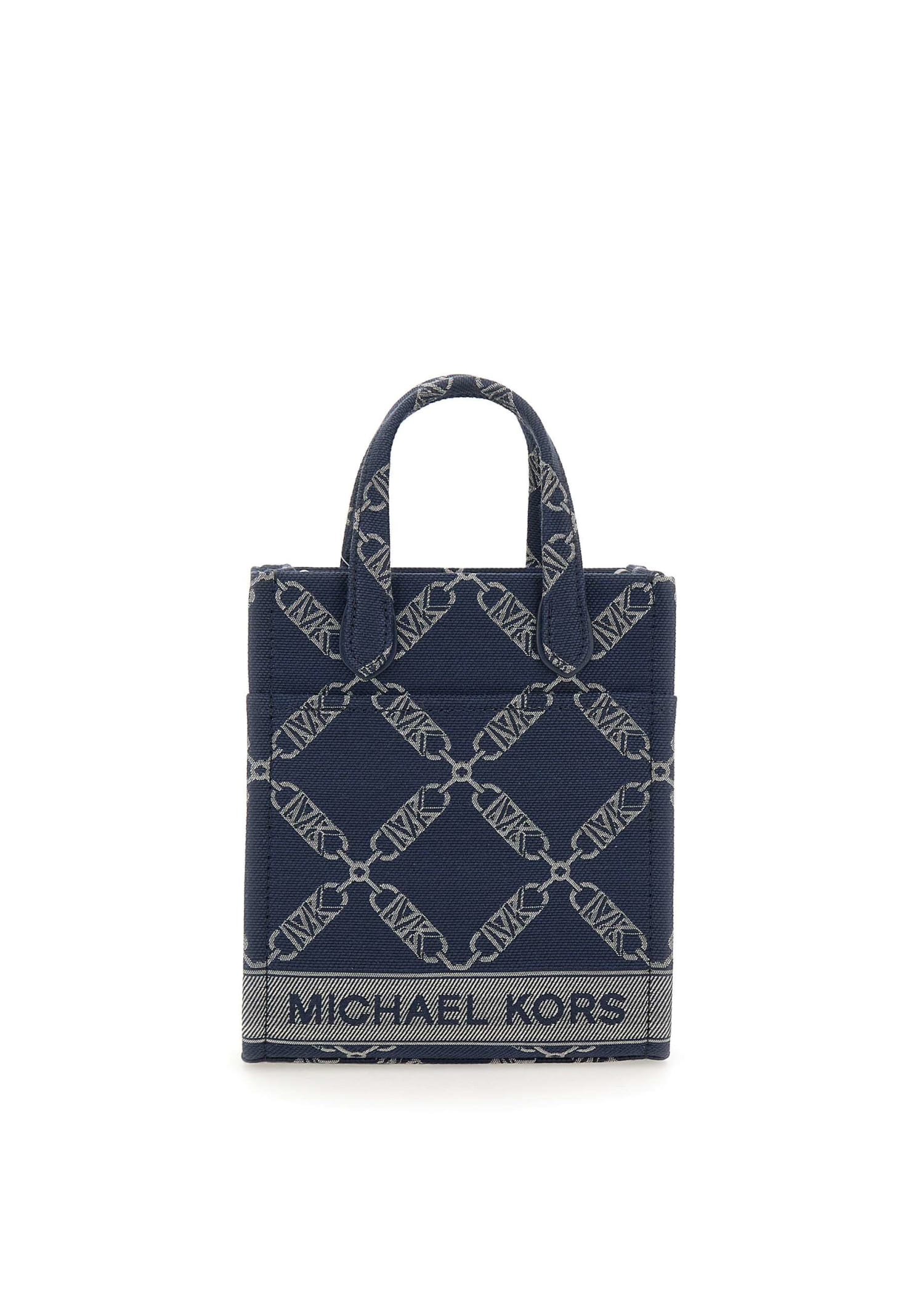 White And Blue Michael Kors Purse/ Handbag for Sale in