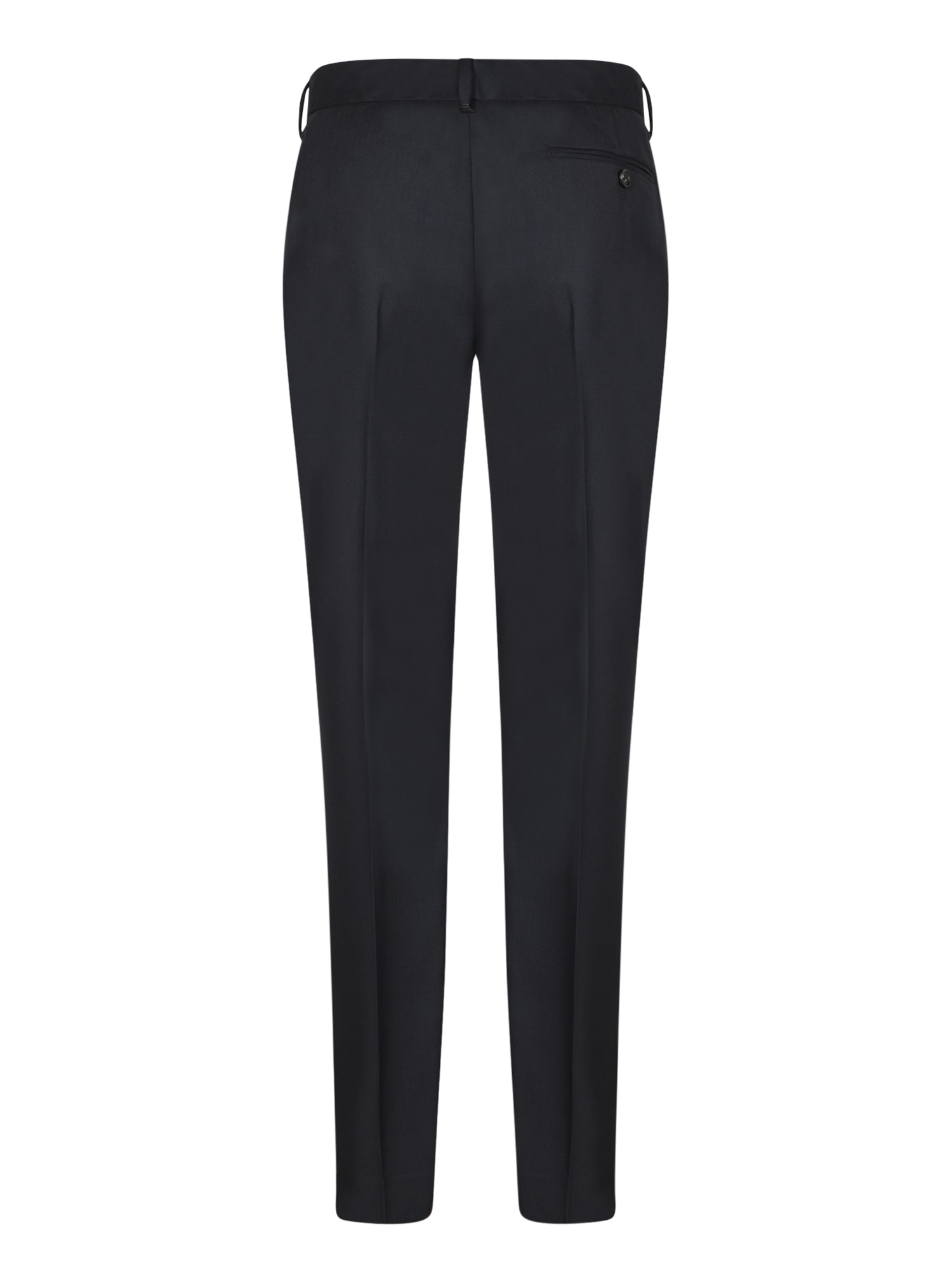 Shop Paul Smith Blue Tailored Trousers