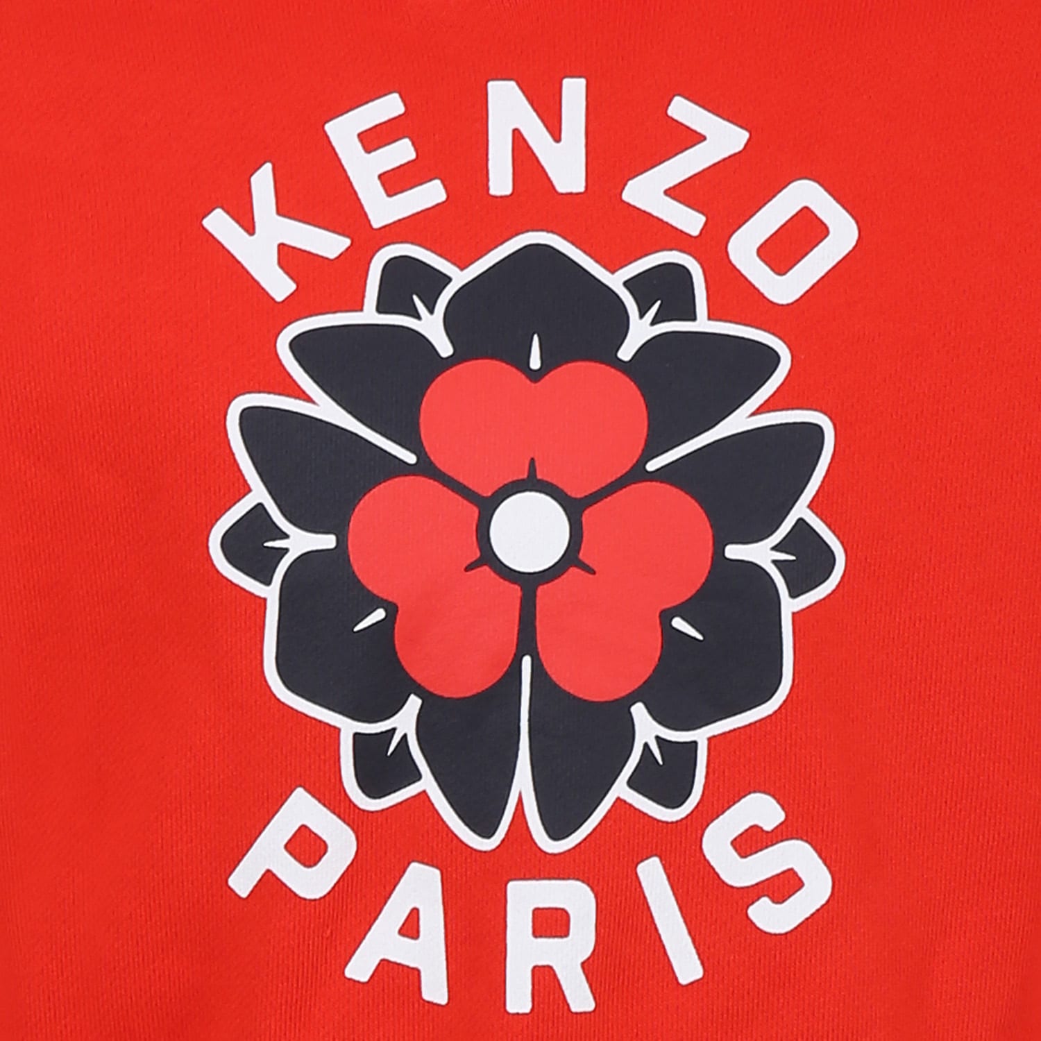Kenzo Long-sleeved Sweater In Red