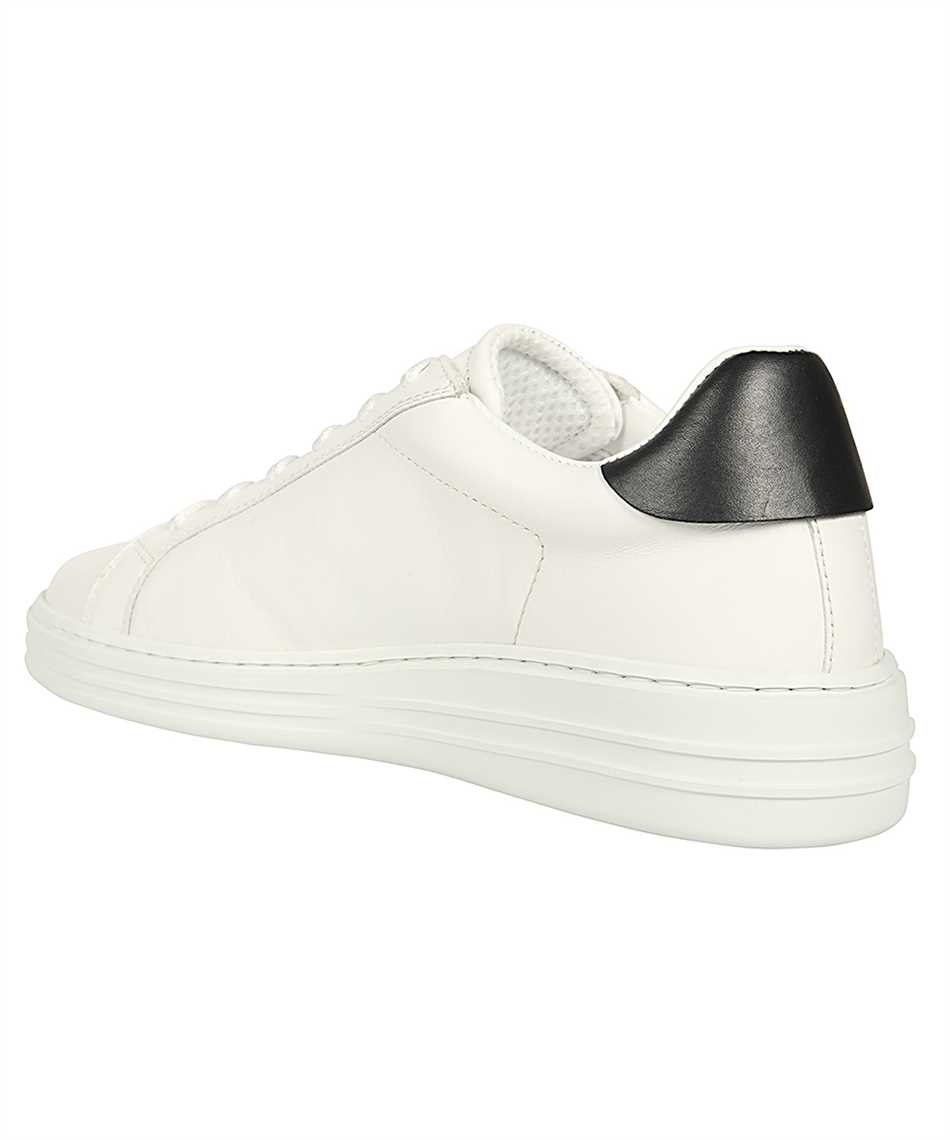 Msgm Leather Low-top Sneakers In Multi