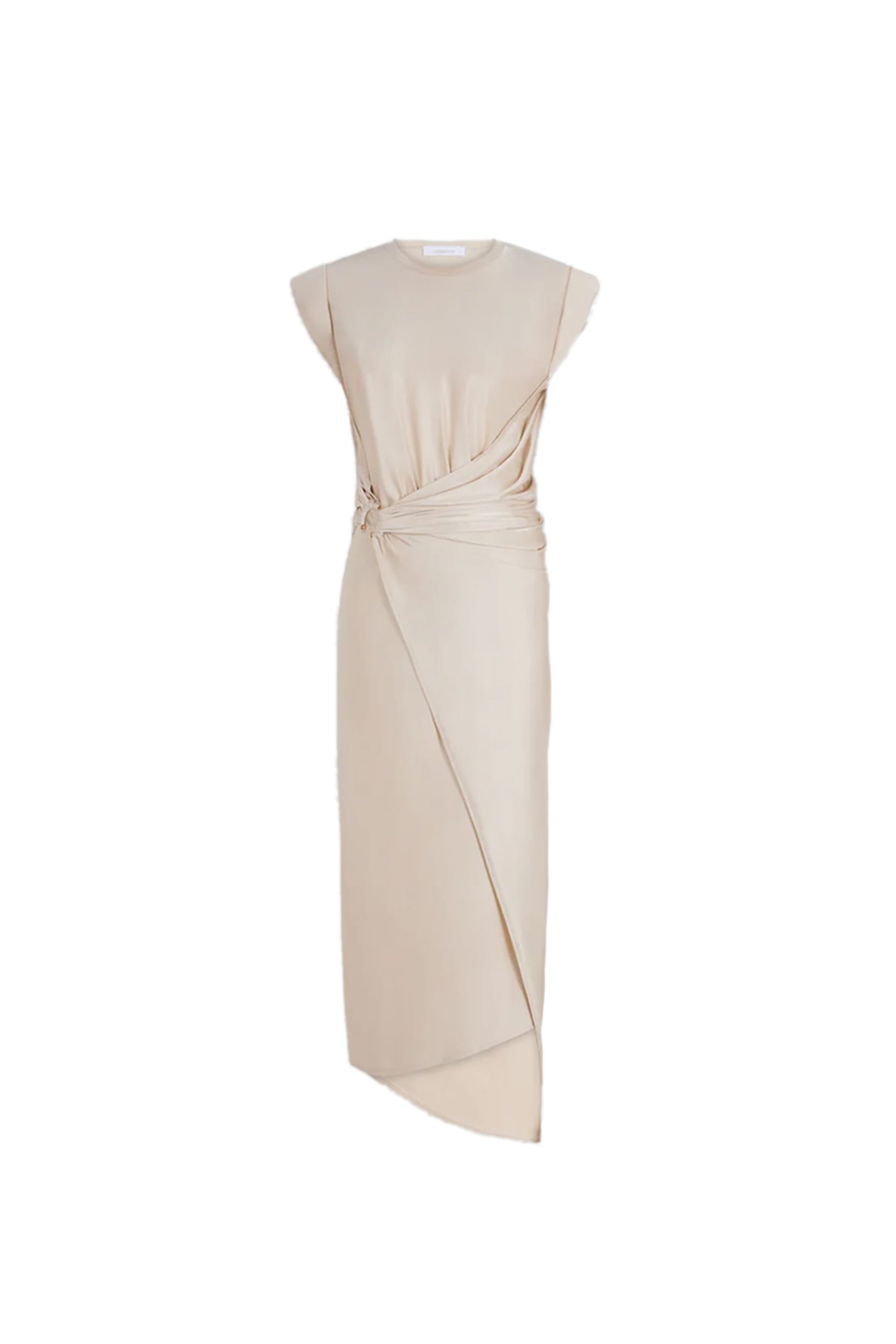 Shop Rabanne Dress In Nude