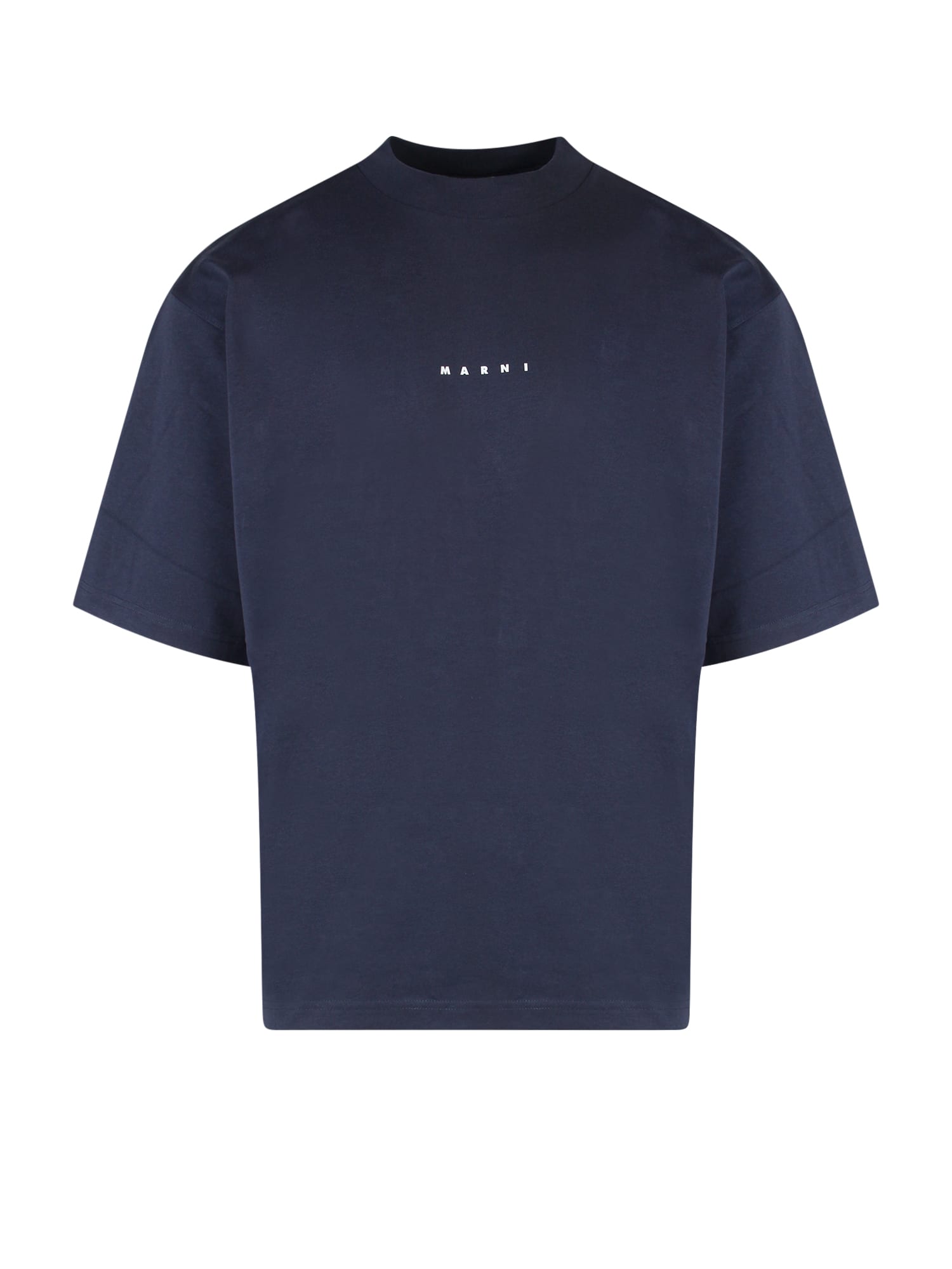Shop Marni T-shirt  In Blue
