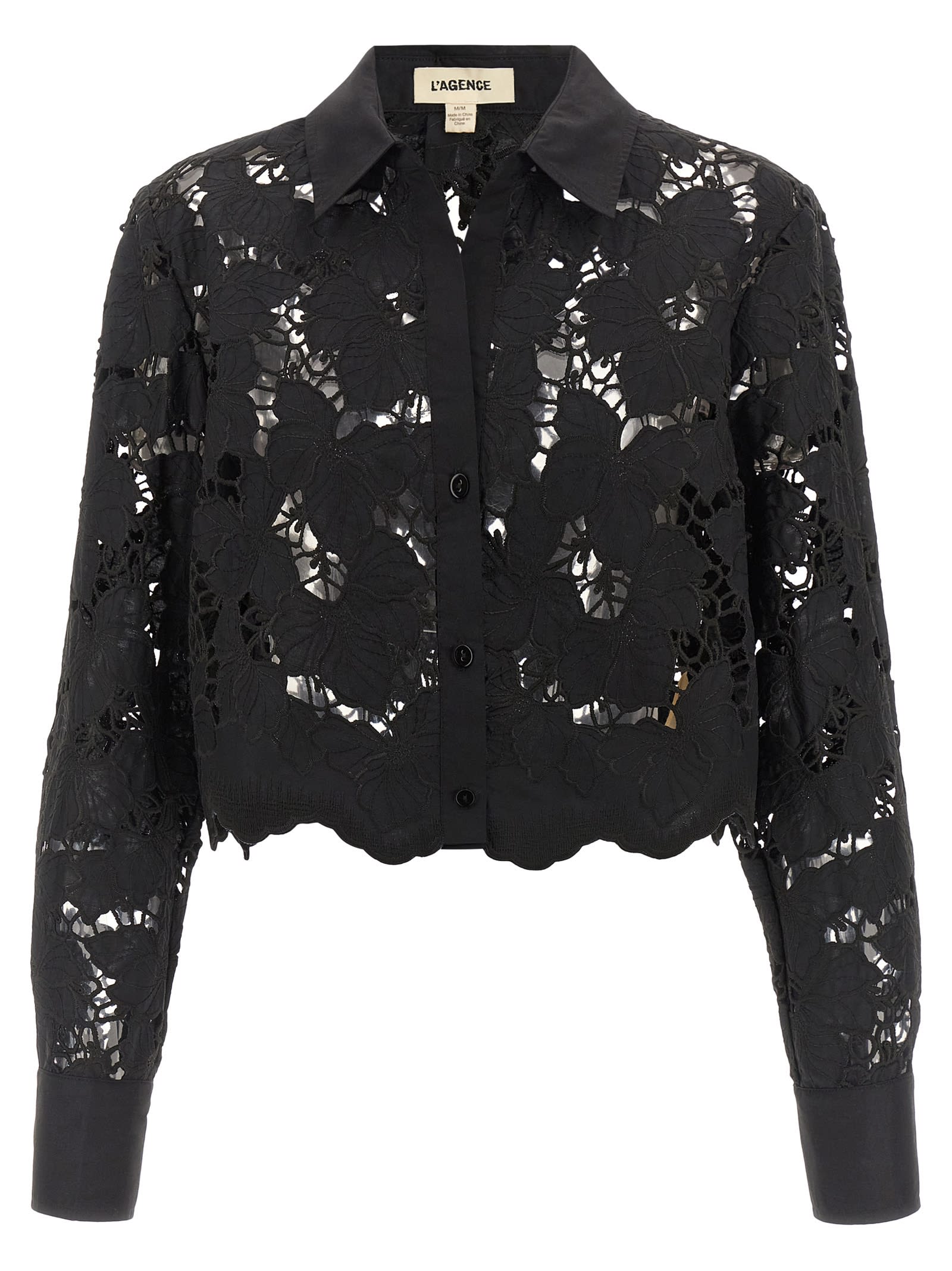 L'agence Seychelle Shirt In Black