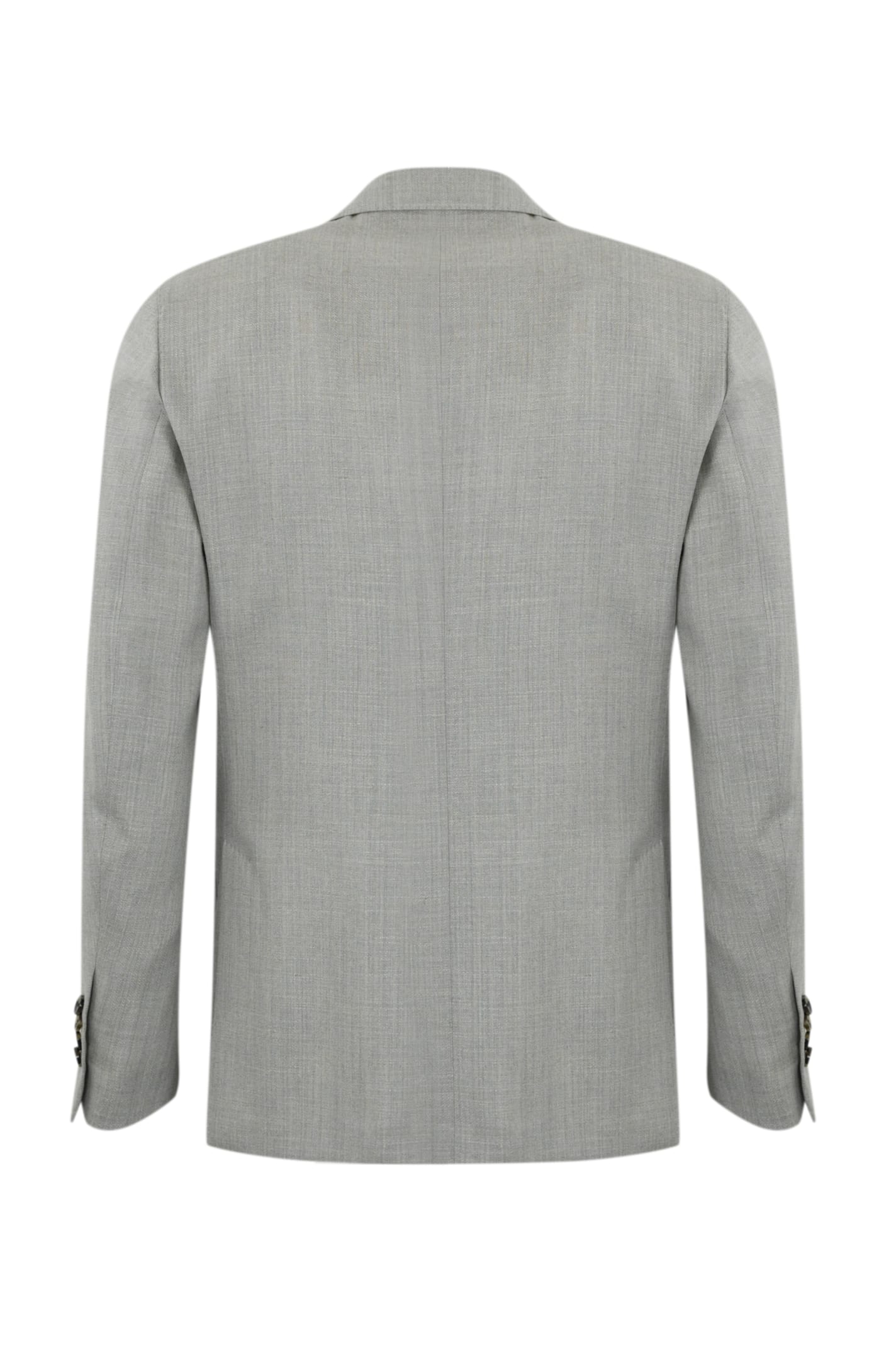 LARDINI ICONIC DROP 7 REGULAR JACKET IN WOOL, VISCOSE AND LINEN BLEND