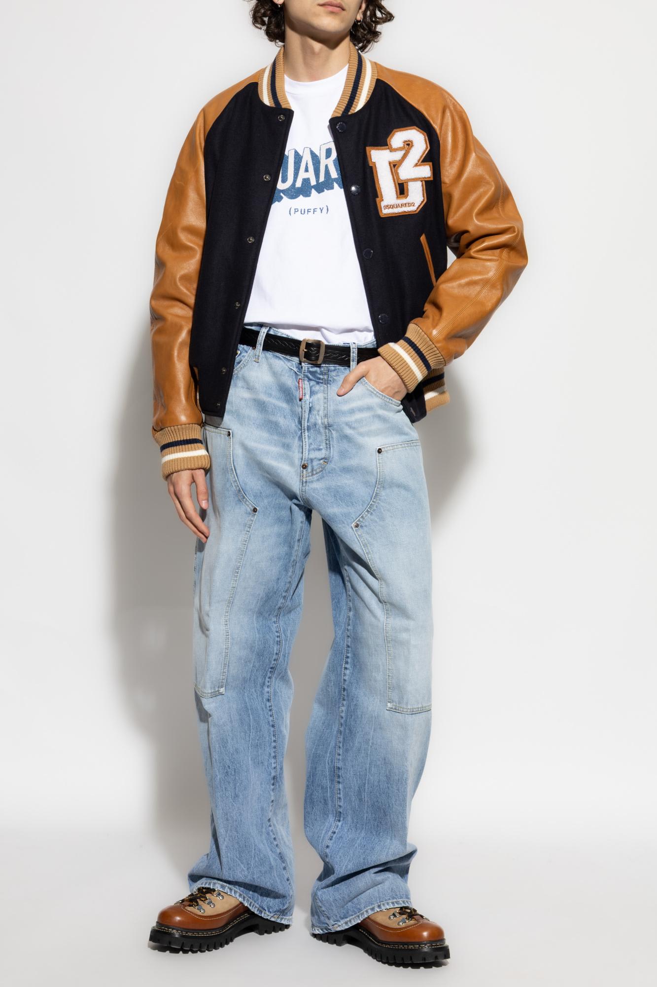 Dsquared2 Jeans Loose In Blue