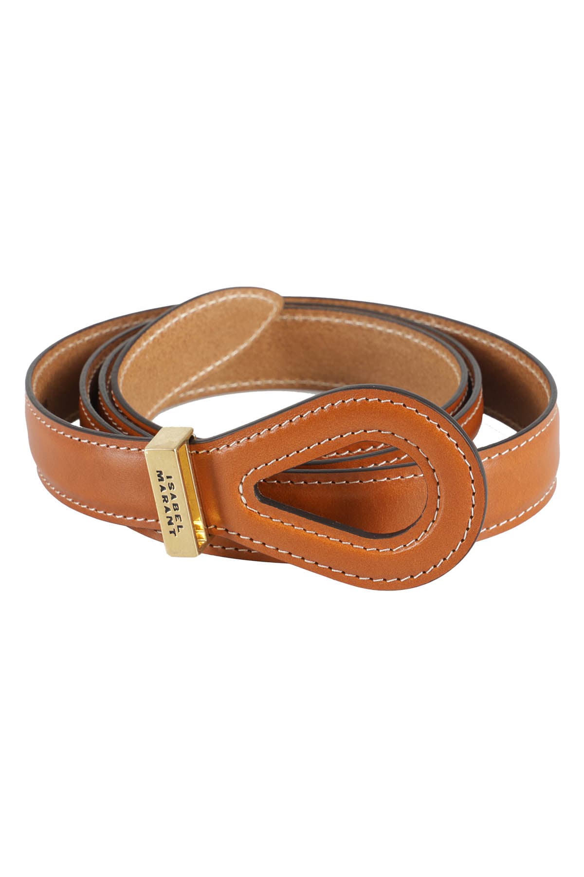 Isabel Marant Brindi Leather Belt In Nl