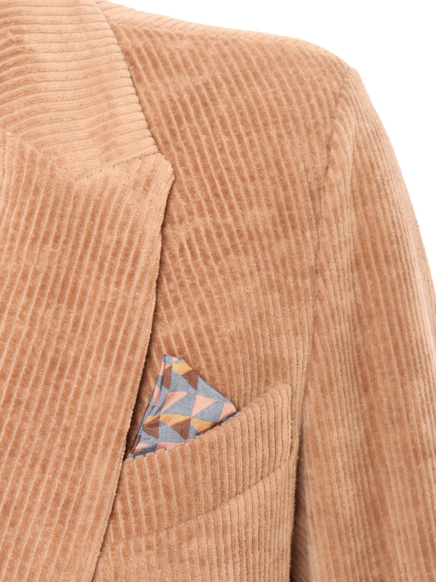 Shop Circolo 1901 Corduroy Jacket In Brown