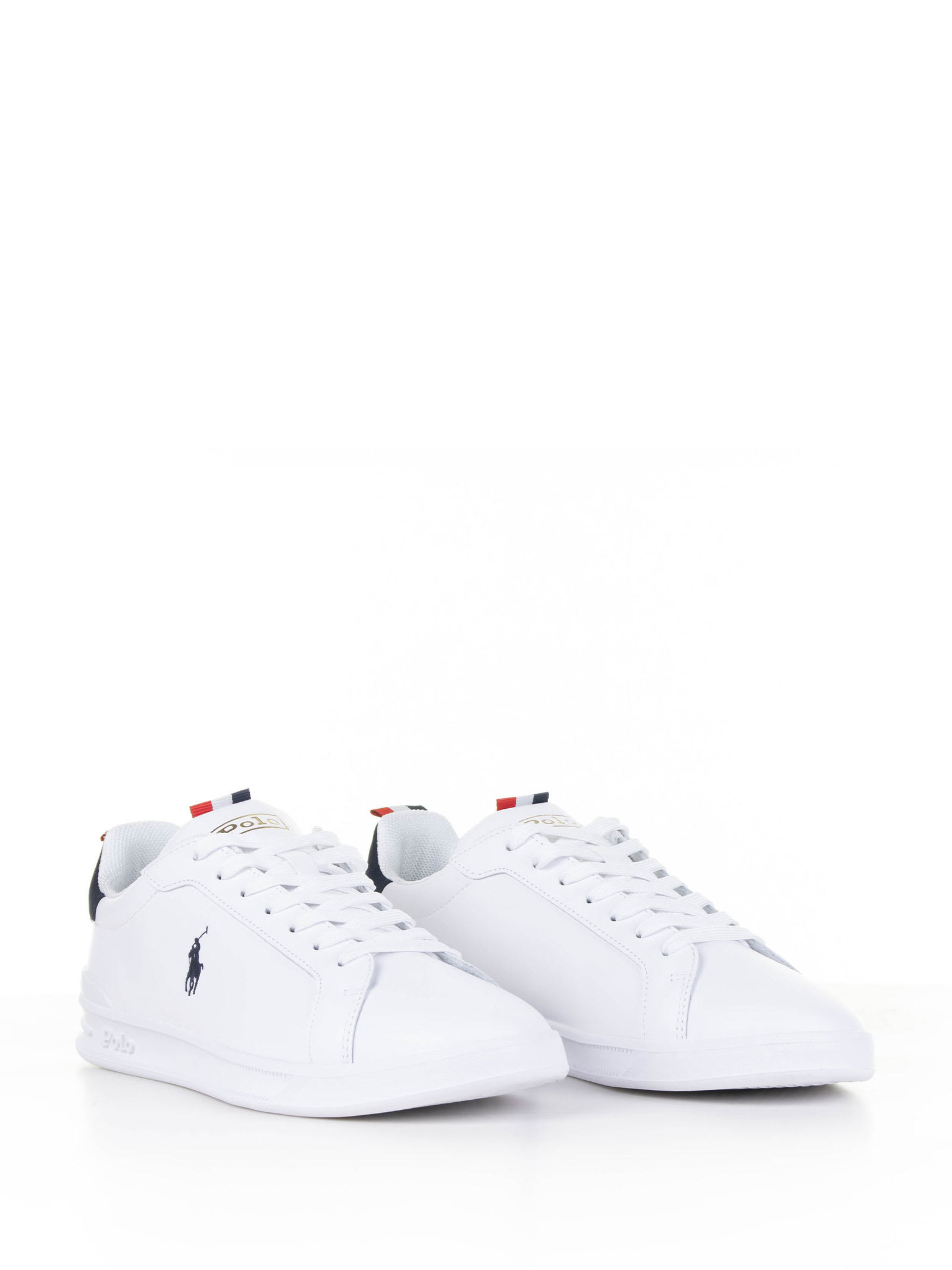 POLO RALPH LAUREN HERITAGE COURT II LOW-TOP SNEAKERS