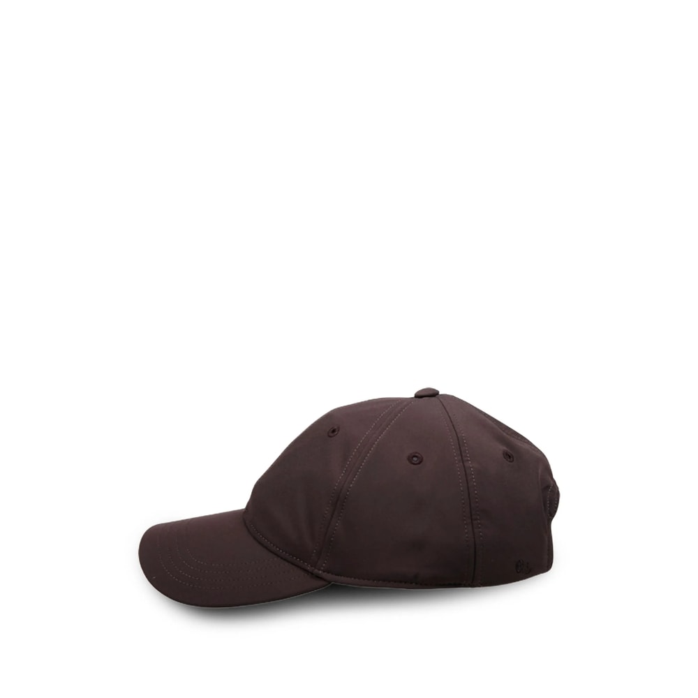 Our Legacy Curved Brim Panelled Design Cap In Brown