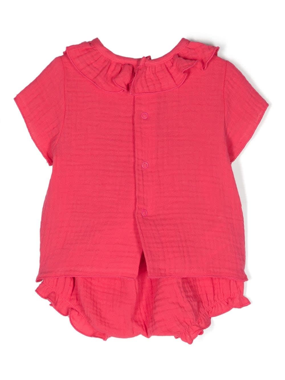 Shop Teddy &amp; Minou Set T-shirt E Shorts In Pink