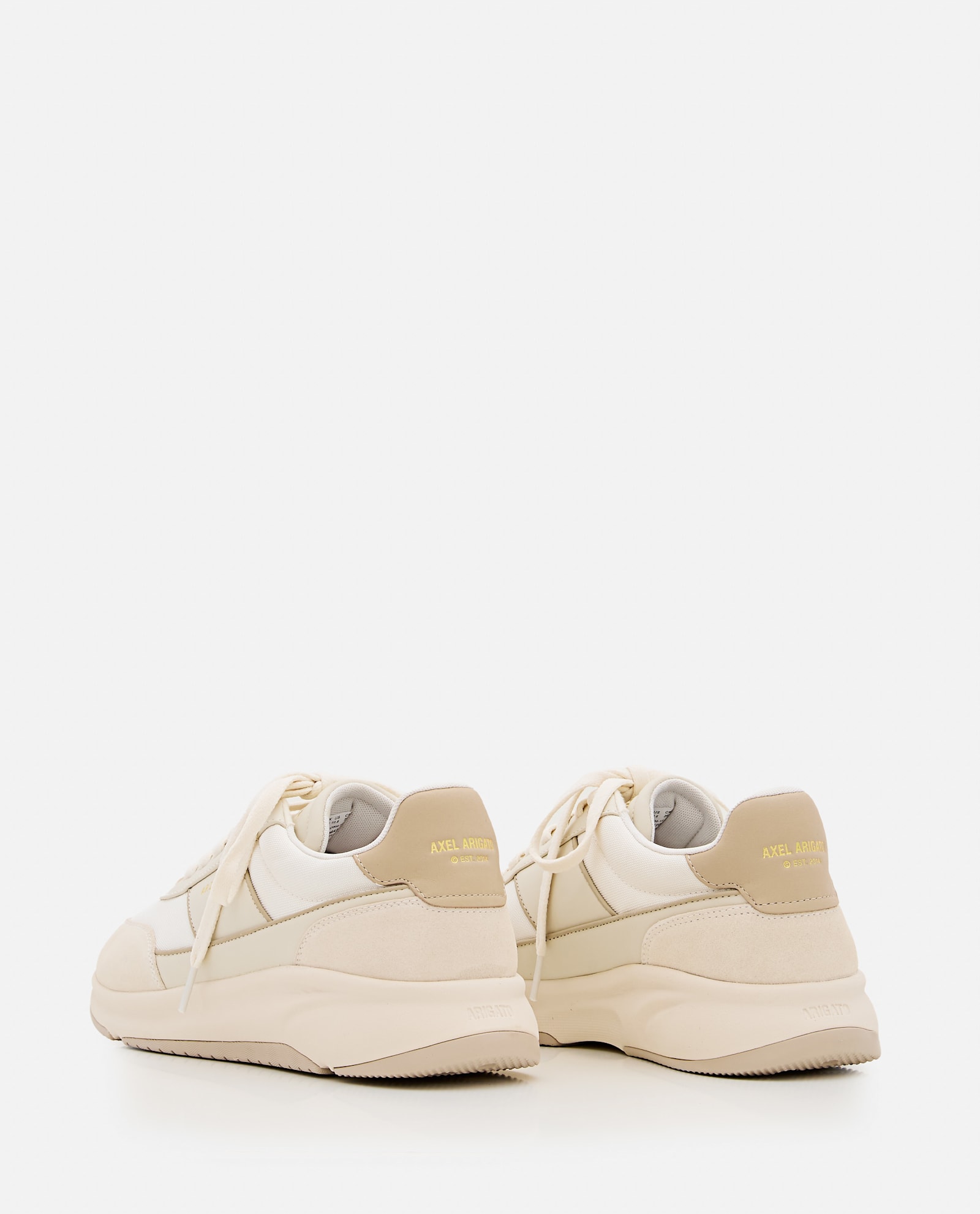Axel Arigato Off White Lace Up Sneakers In White
