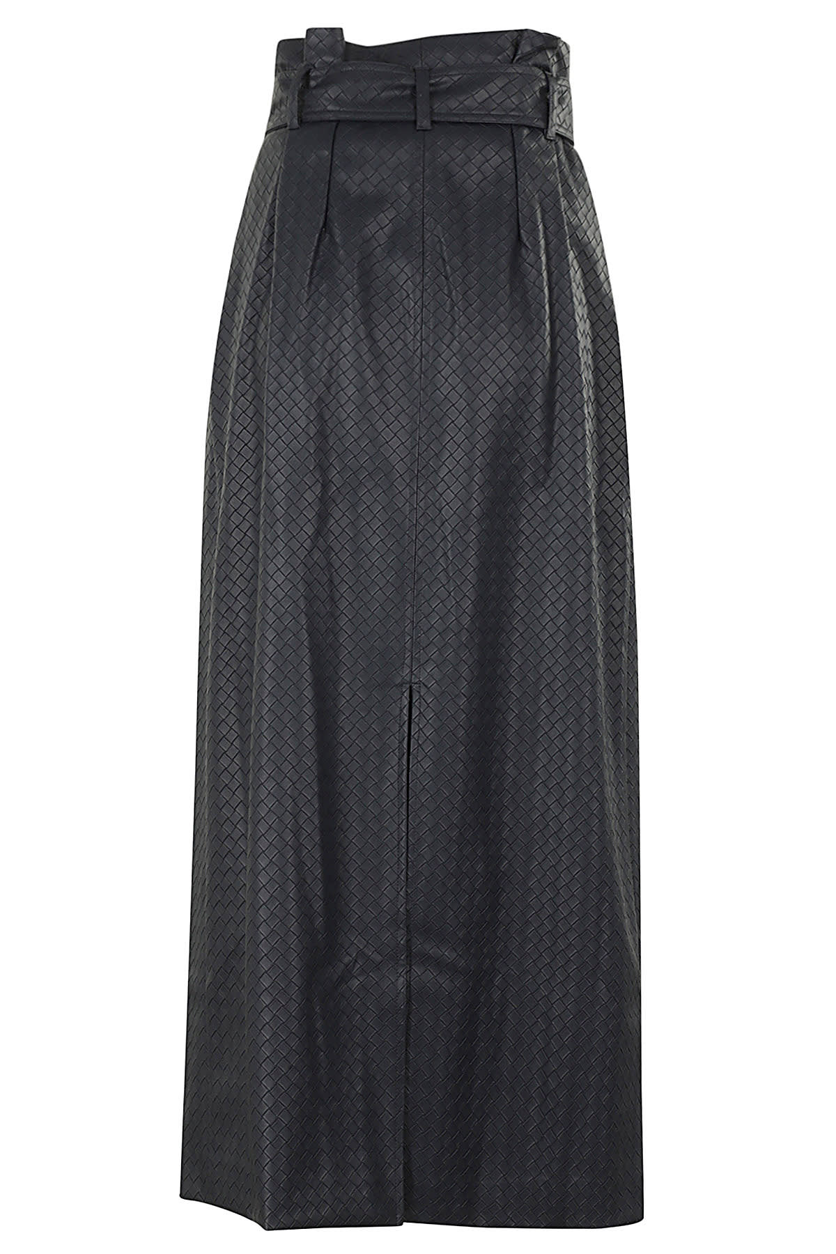 Shop Rotate Birger Christensen Midi Paper Waist Skirt