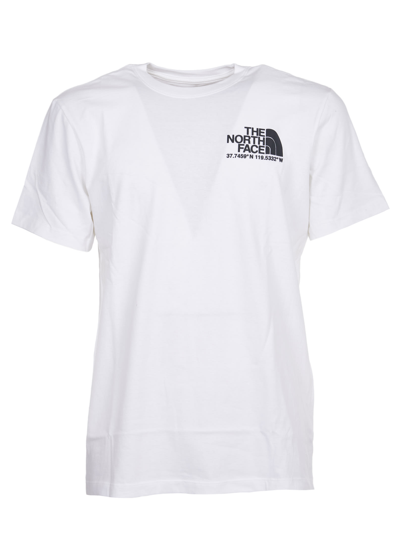The North Face White Coordinates Print T-shirt