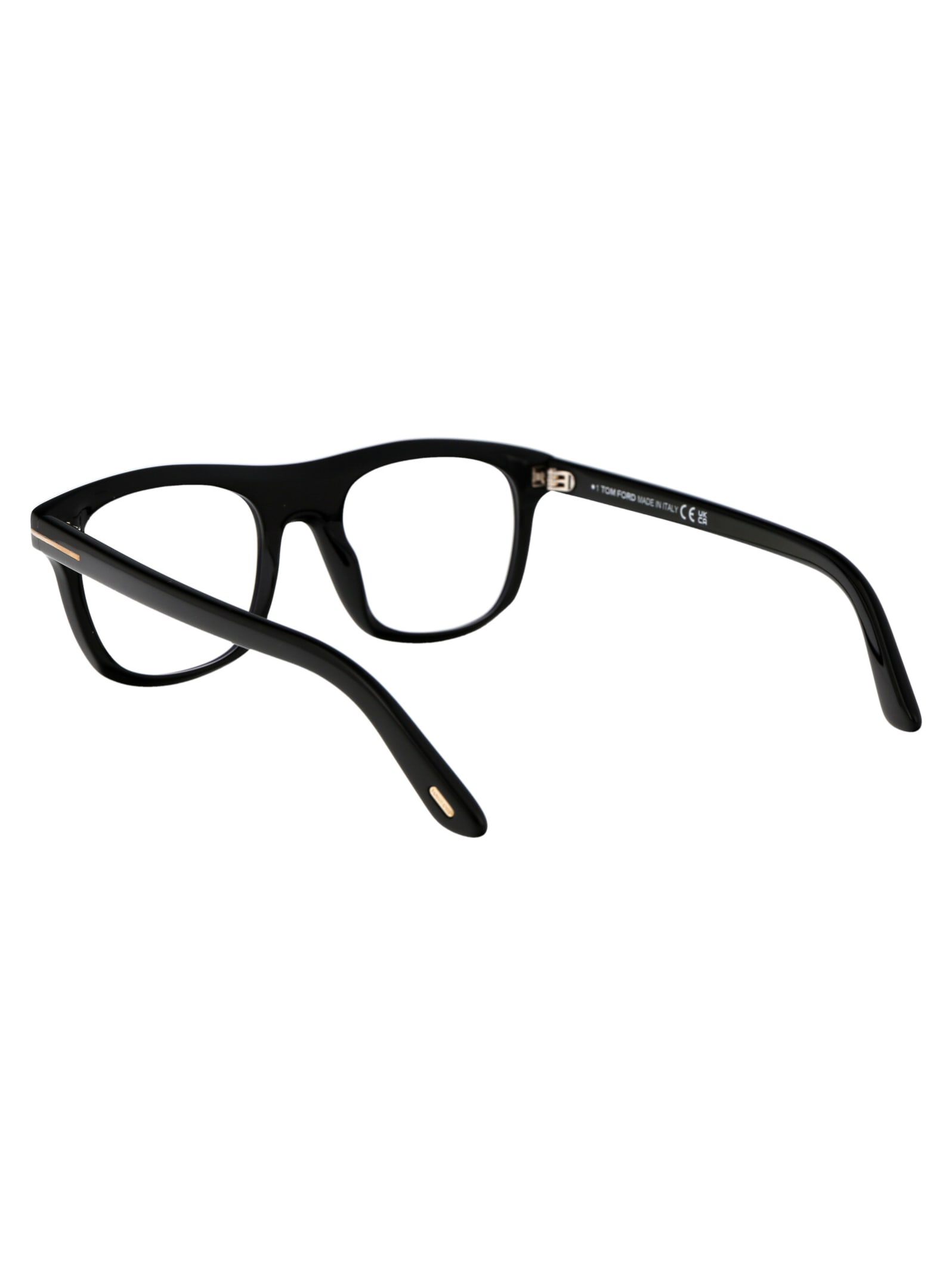 Tom Ford Ft5939-b Glasses In 001 Nero Lucido