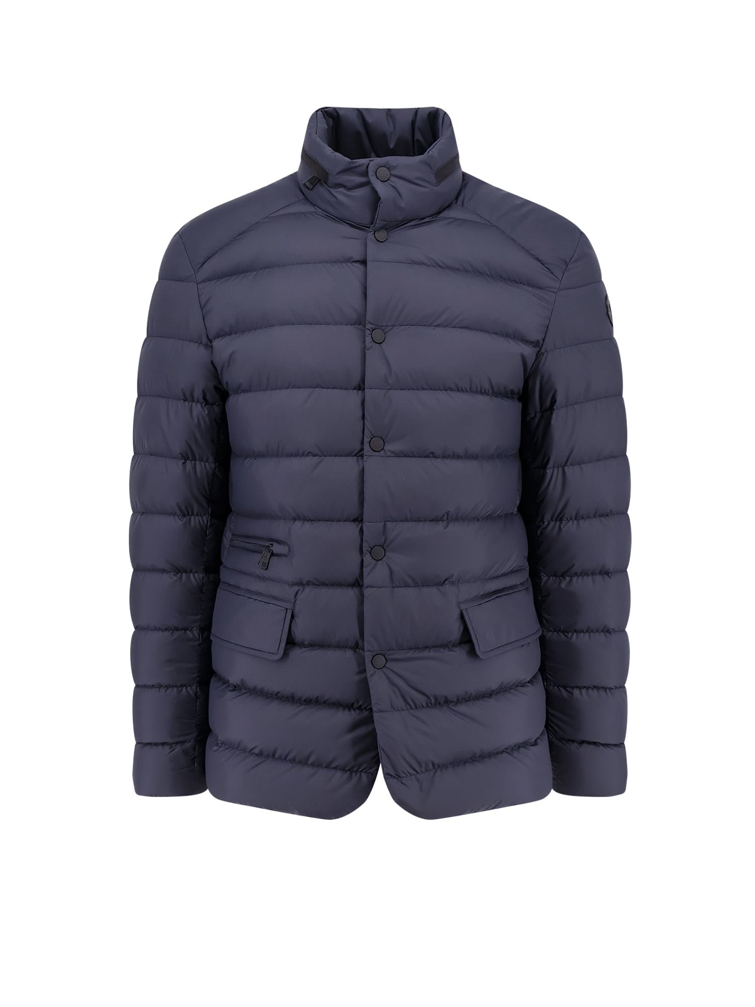 Moncler Carrelet Jacket With Zip And Buttons