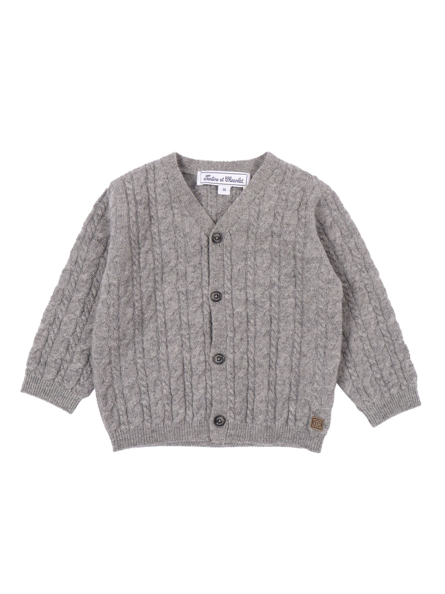 Tartine Et Chocolat Waistcoat In Gray