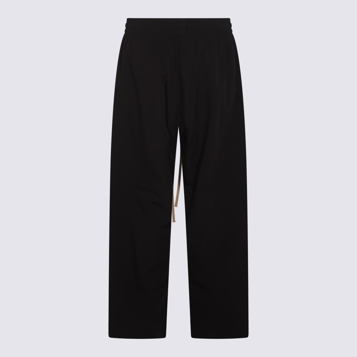 Shop Fear Of God Black Nylon Pants