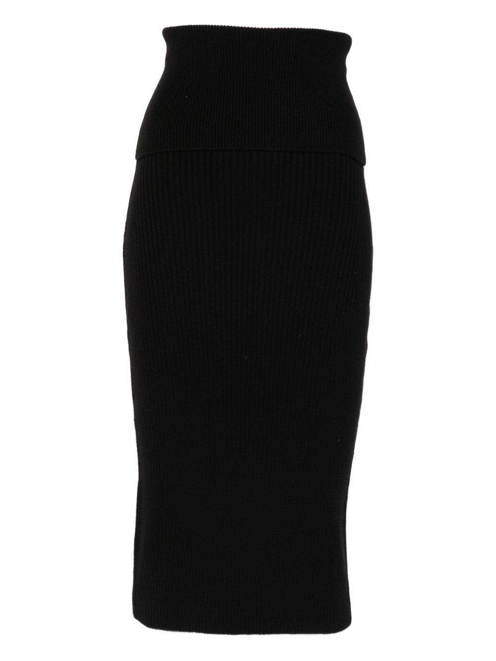 Iro Christy Wool Blend Skirt In Black