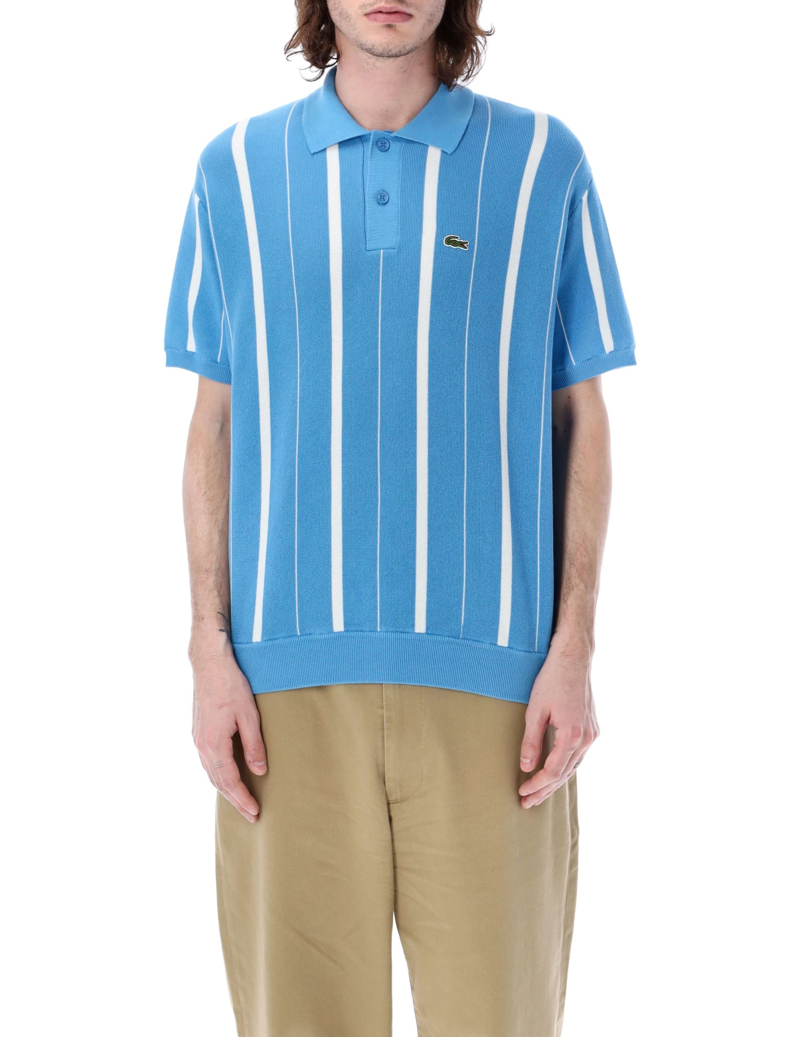 Lacoste Striped Polo Shirt