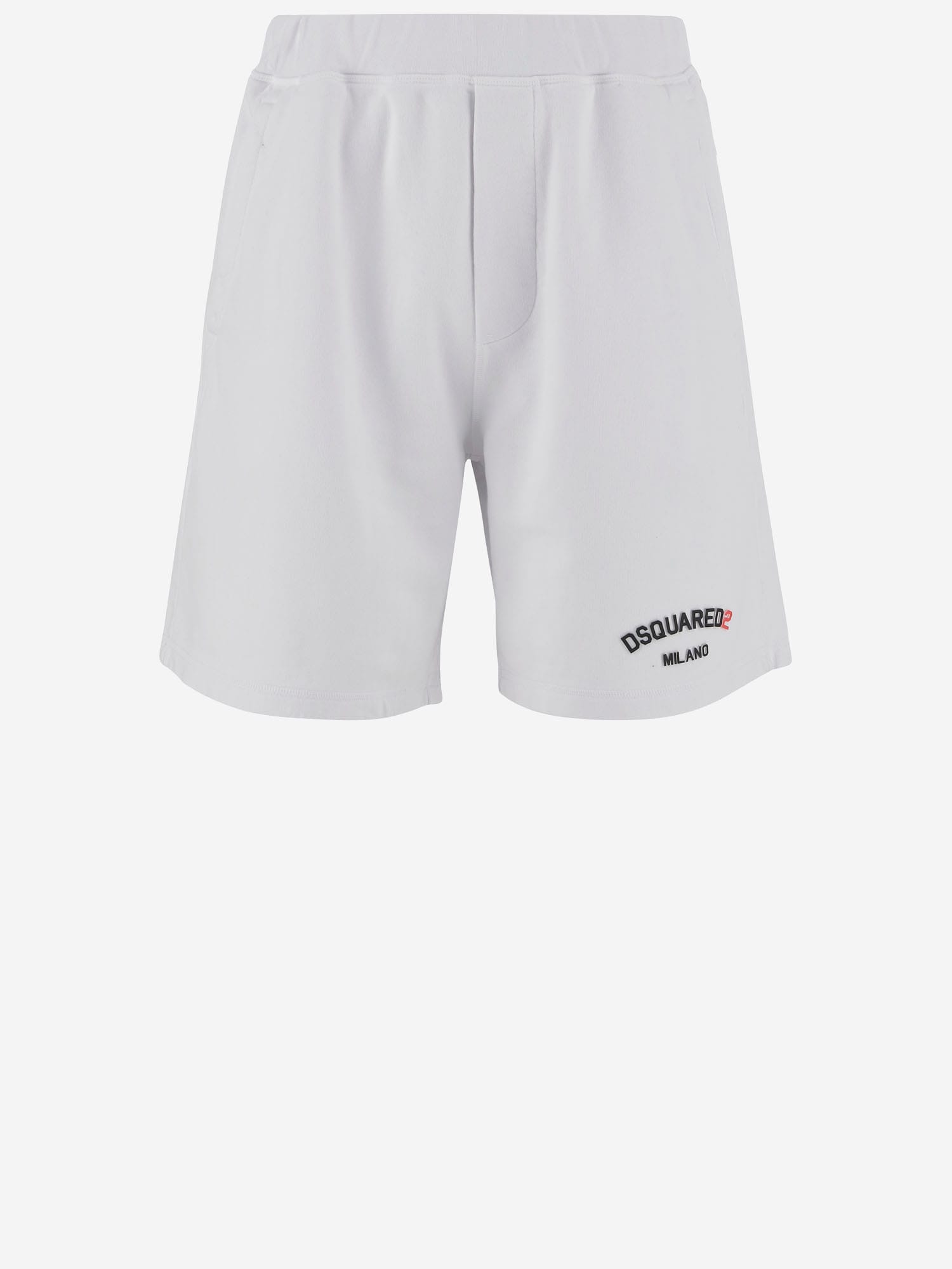 Cotton Short Pants With Logo