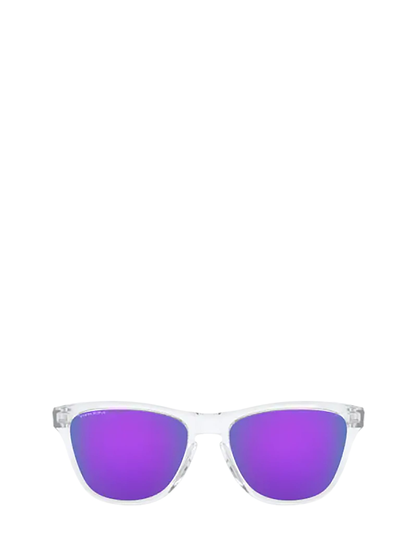 Shop Oakley Oj9006 Polished Clear Sunglasses