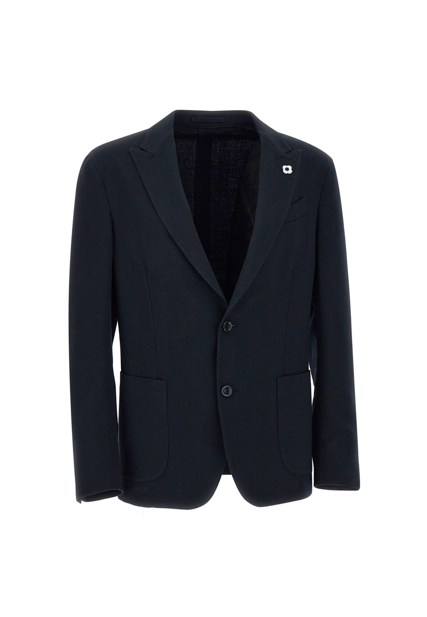 LARDINI WOOL AND COTTON BLAZER