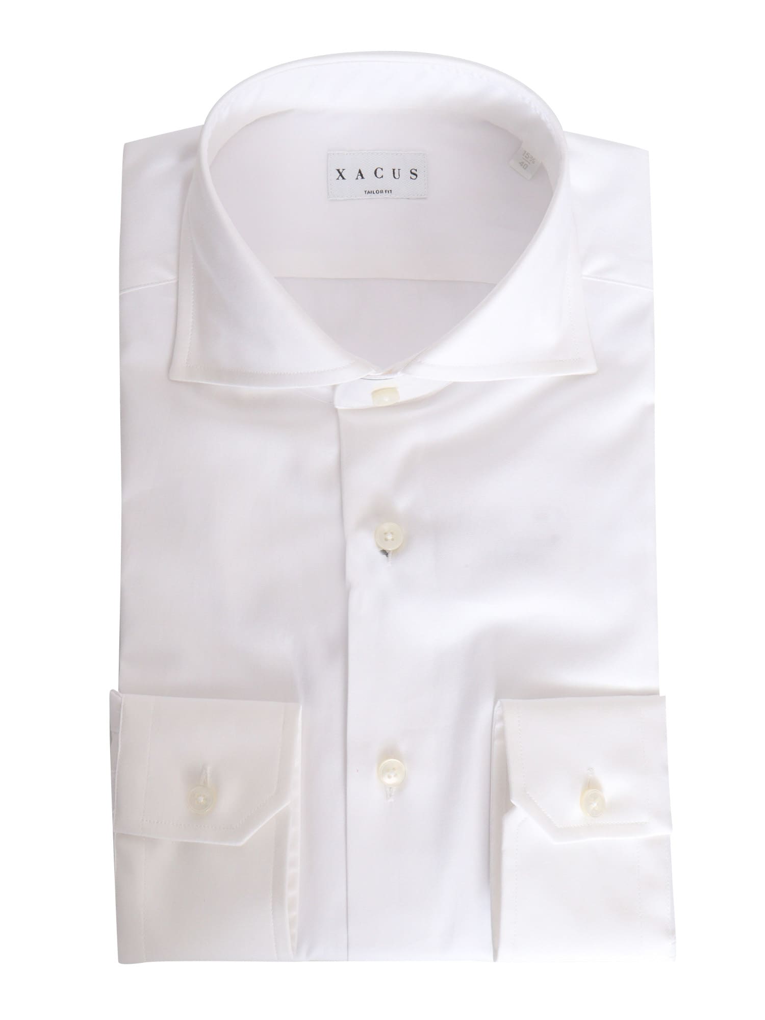 Shop Xacus White Shirt With Pockets