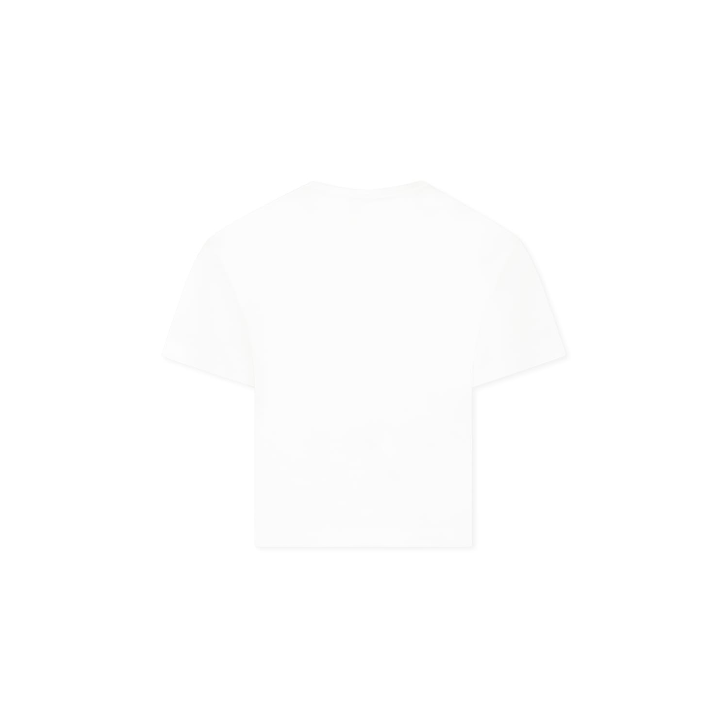 Shop Calvin Klein White T-shirt For Girl With Logo