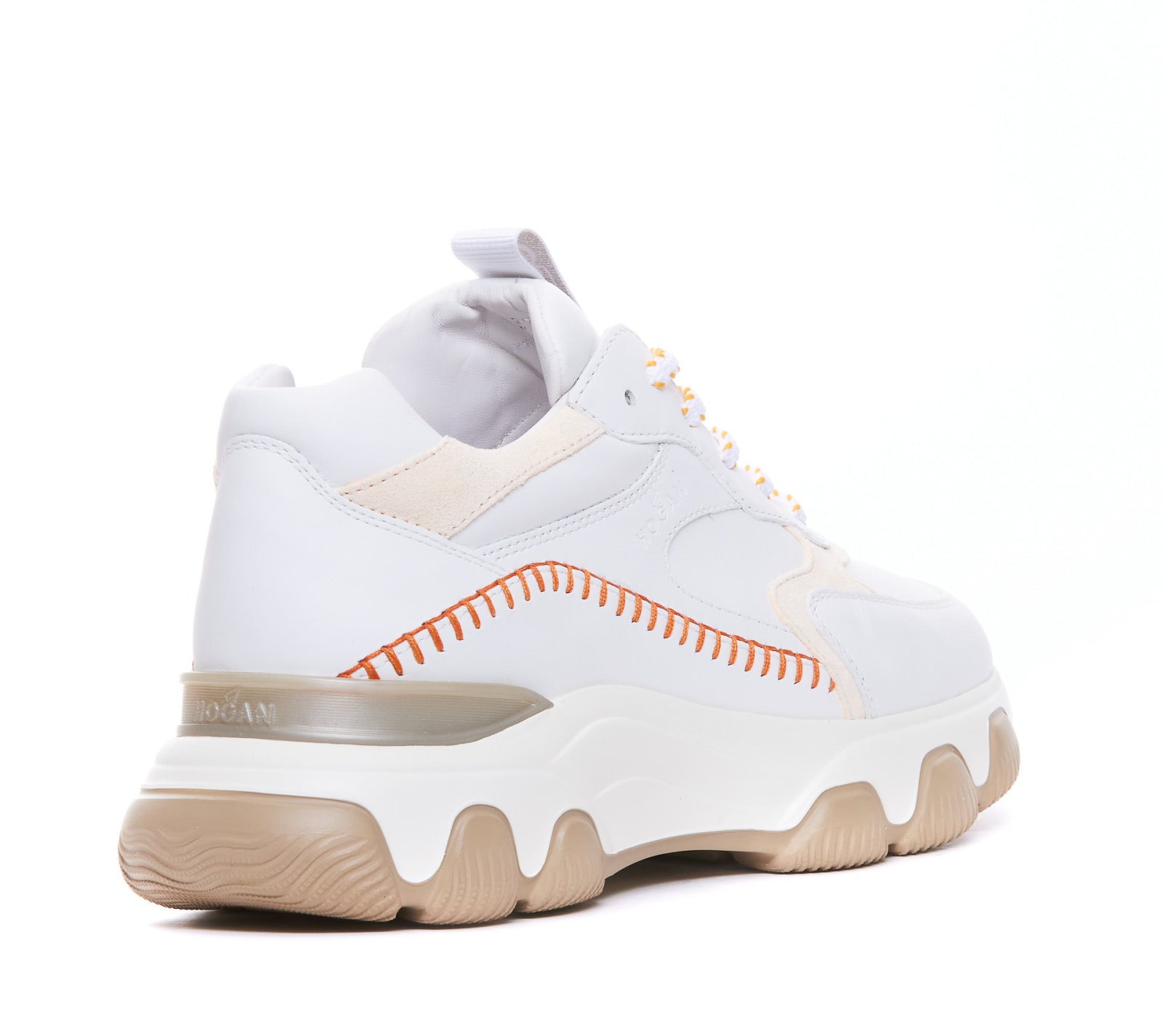 Shop Hogan Hyperactive Sneakers In White