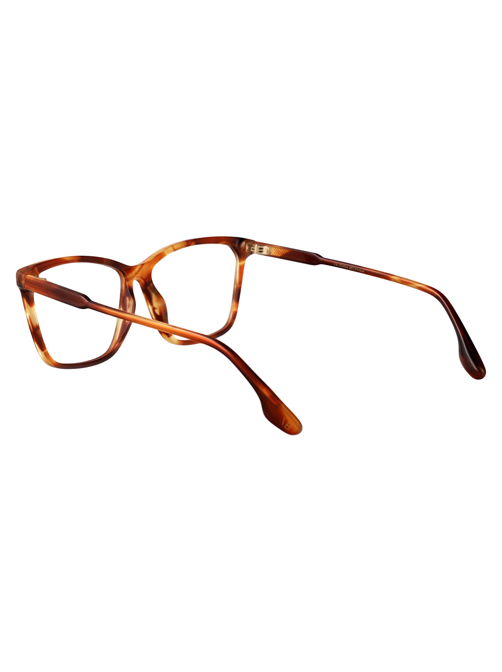 Victoria Beckham Chocolate Smoke Acetate Glasses In Brown