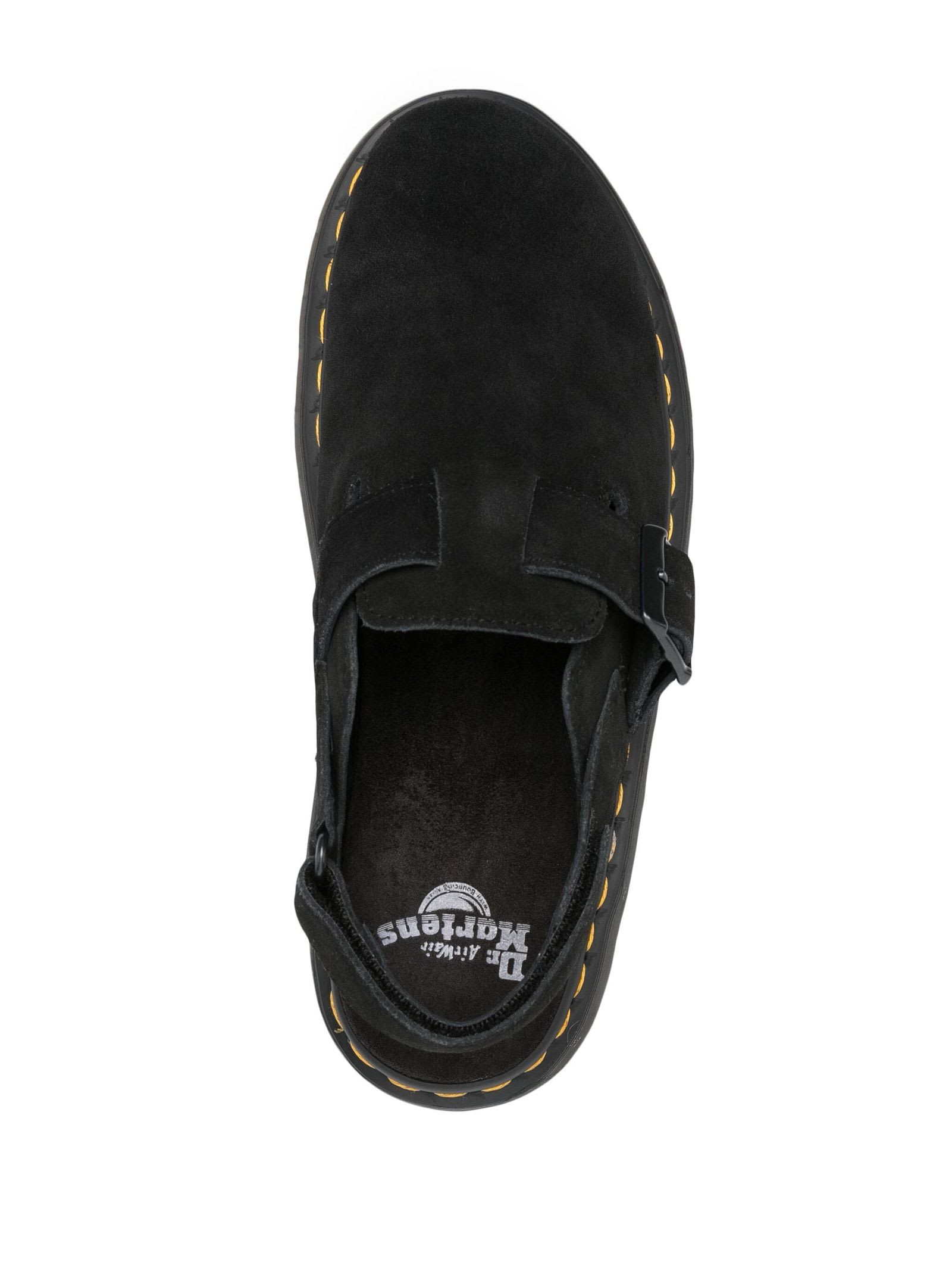 Shop Dr. Martens' Black Jorge Ii Suede Sandals