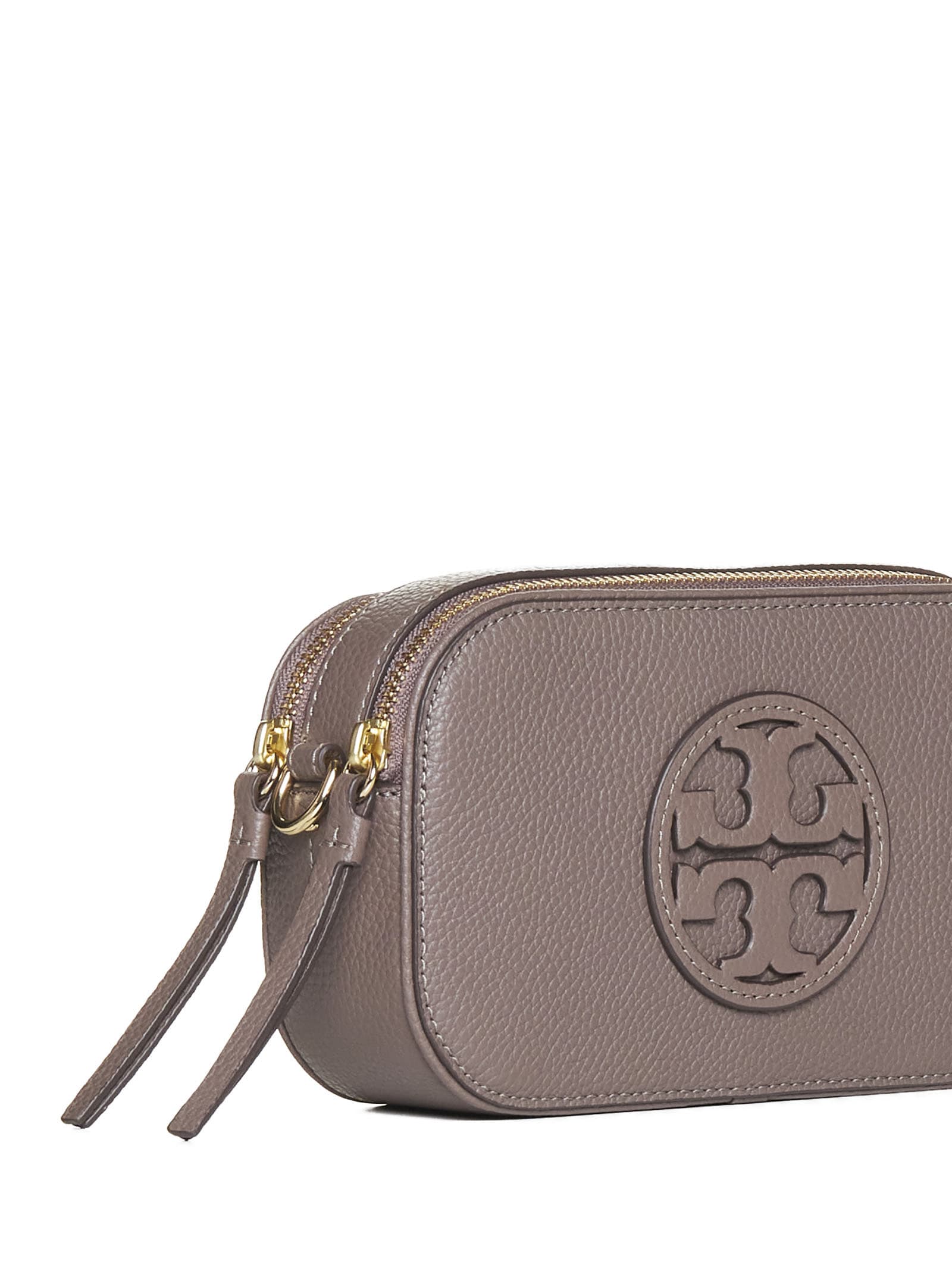 Shop Tory Burch Shoulder Bag In Clam Shell